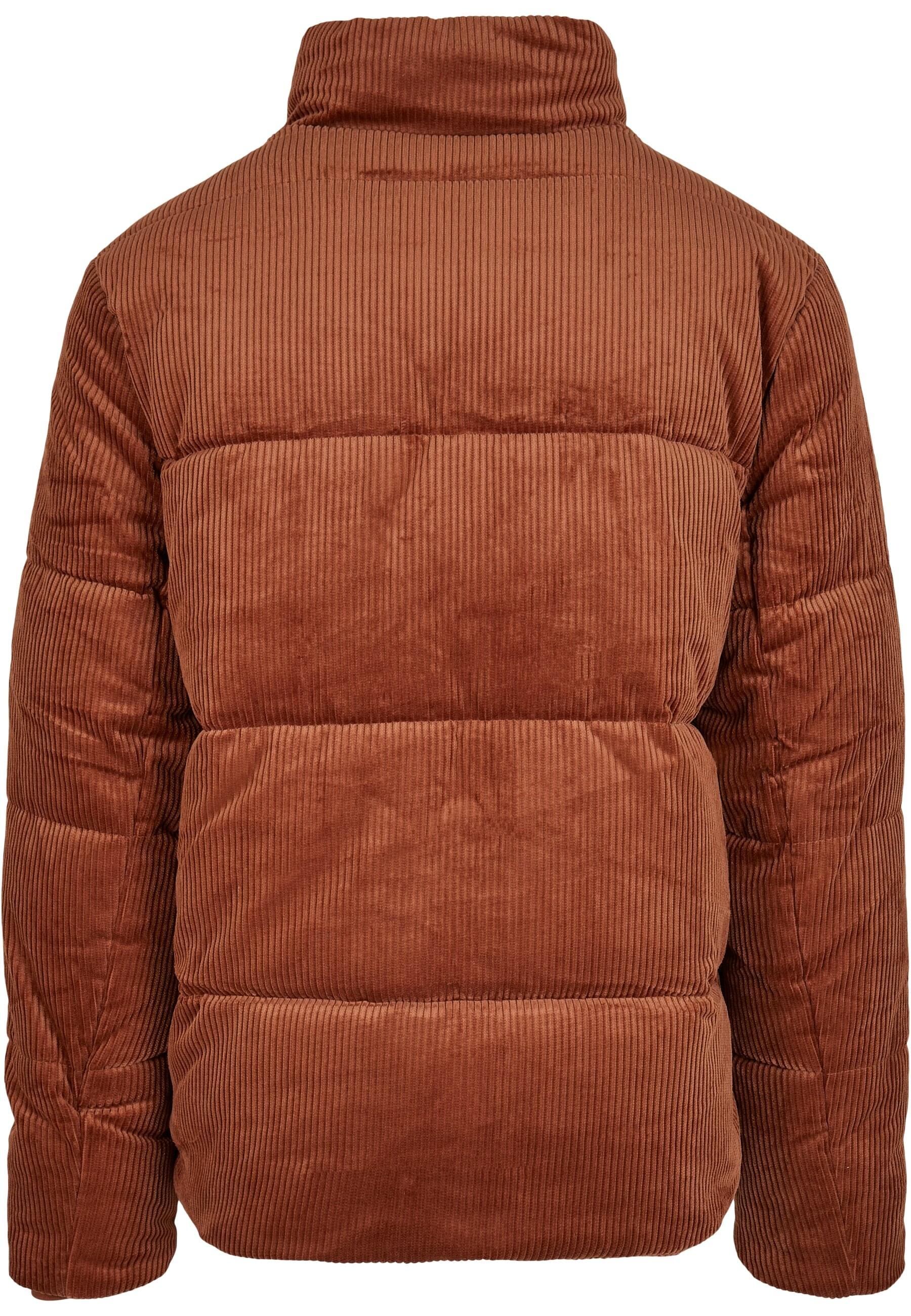URBAN CLASSICS Winterjacke »Herren Boxy Corduroy Puffer Jacket«, (1 St.), ohne Kapuze