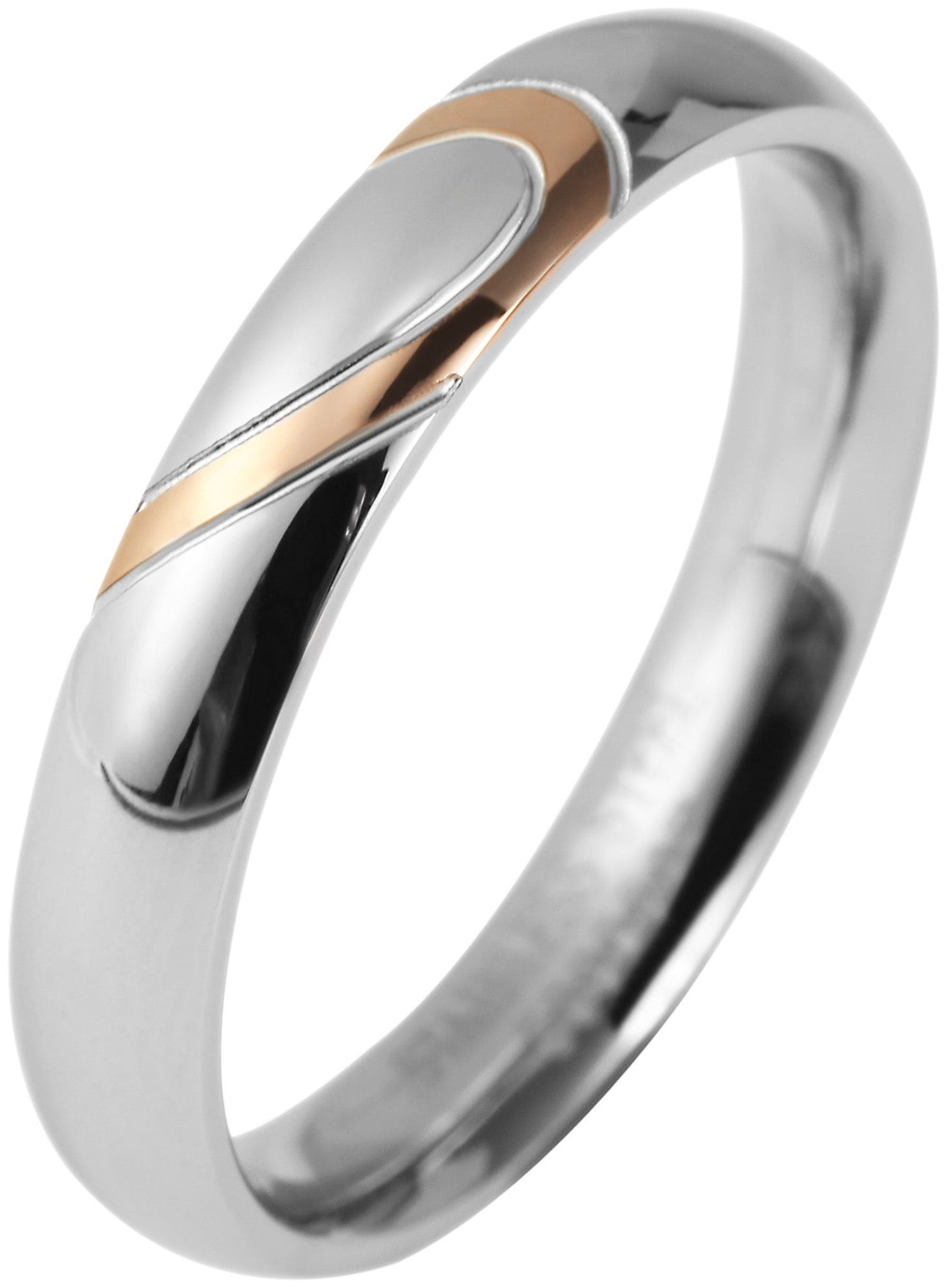 Adelia´s Fingerring »Damen Ring aus Edelstahl«