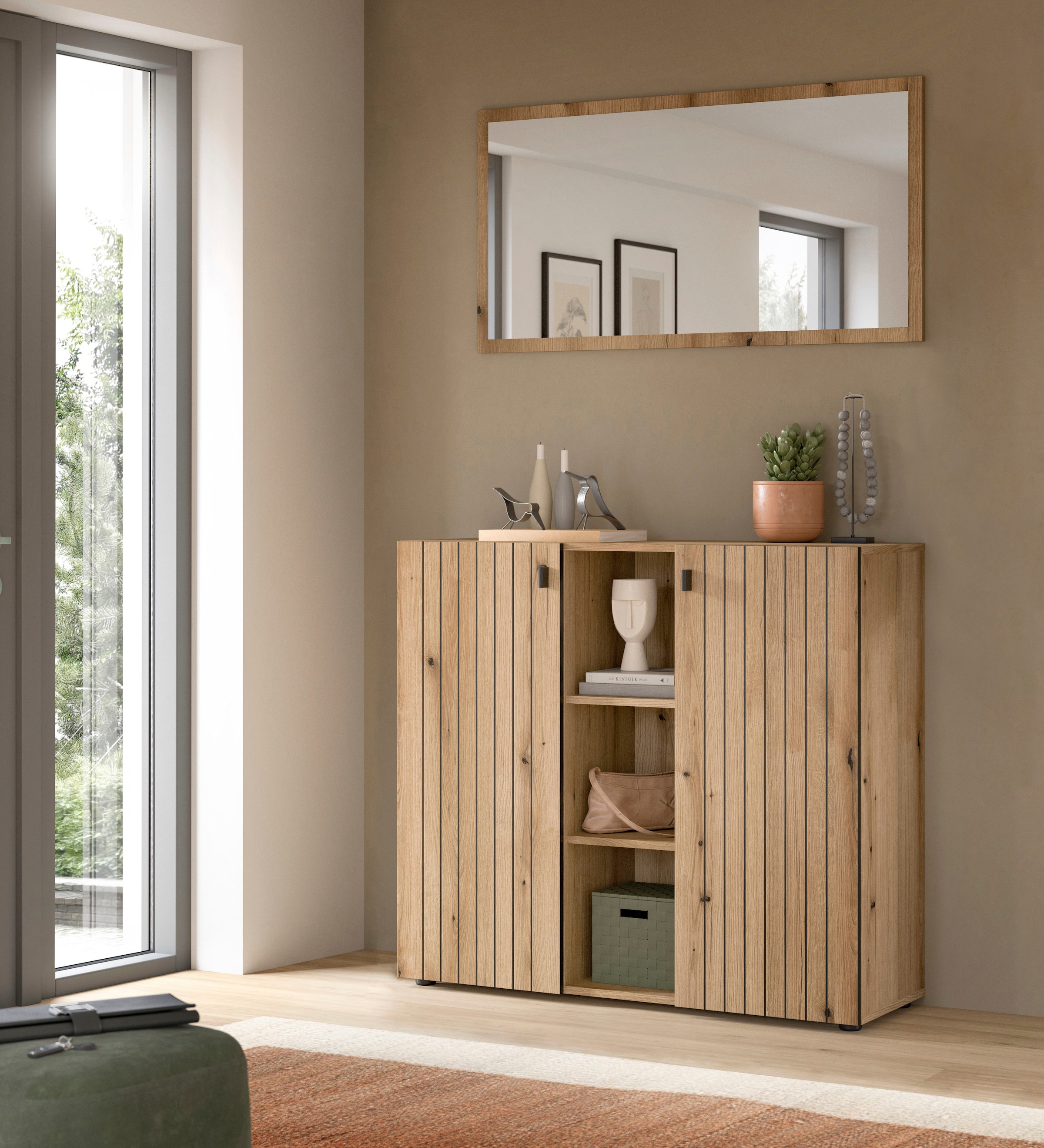 INOSIGN Garderoben-Set "TATIO, 2-tlg. Garderobenkombination,Breite: 106 cm, günstig online kaufen