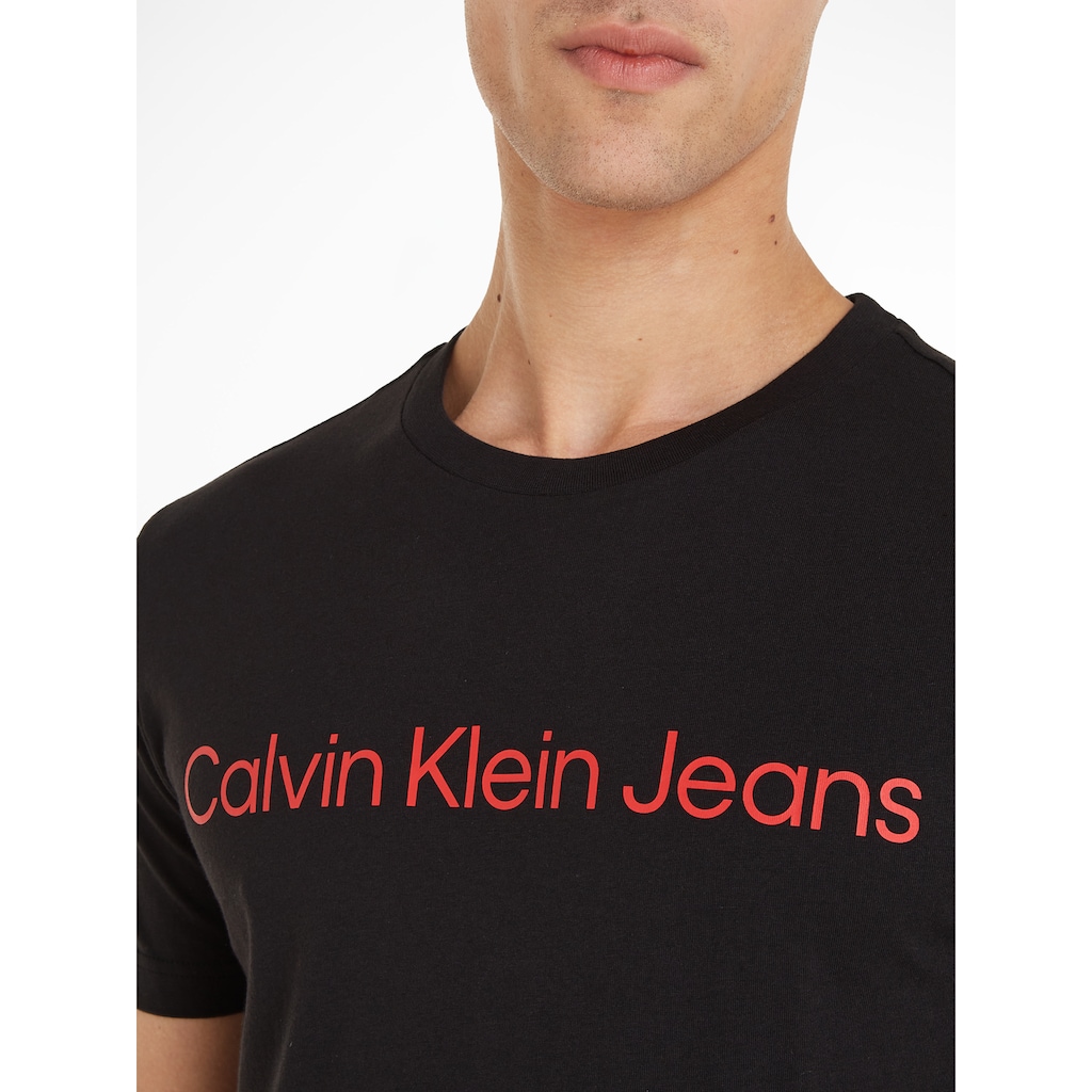 Calvin Klein Jeans T-Shirt »CORE INSTITUTIONAL LOGO SLIM TEE«