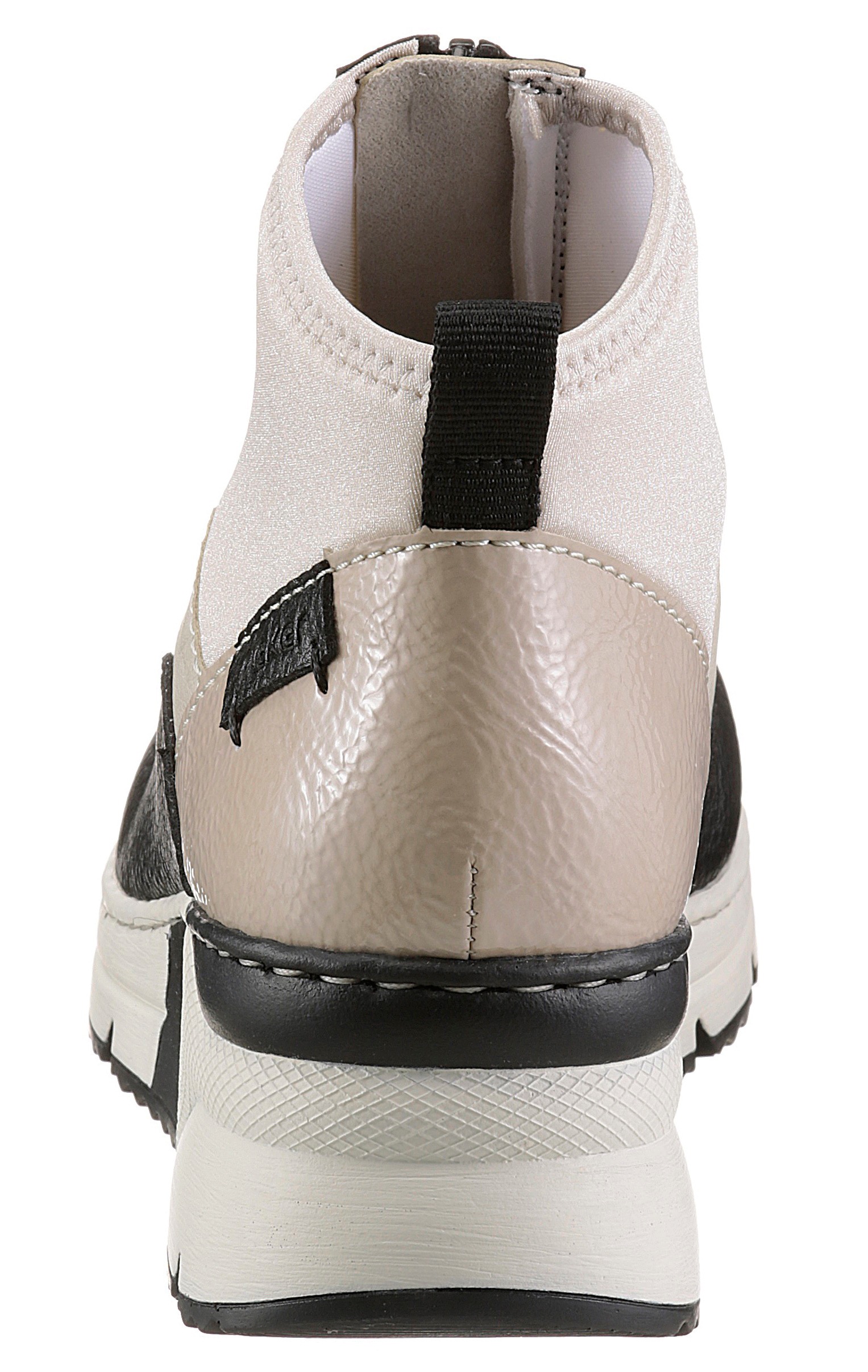 Rieker Schlupfboots Stiefelette, High Top Sneaker mit Reißverschluss auf de günstig online kaufen