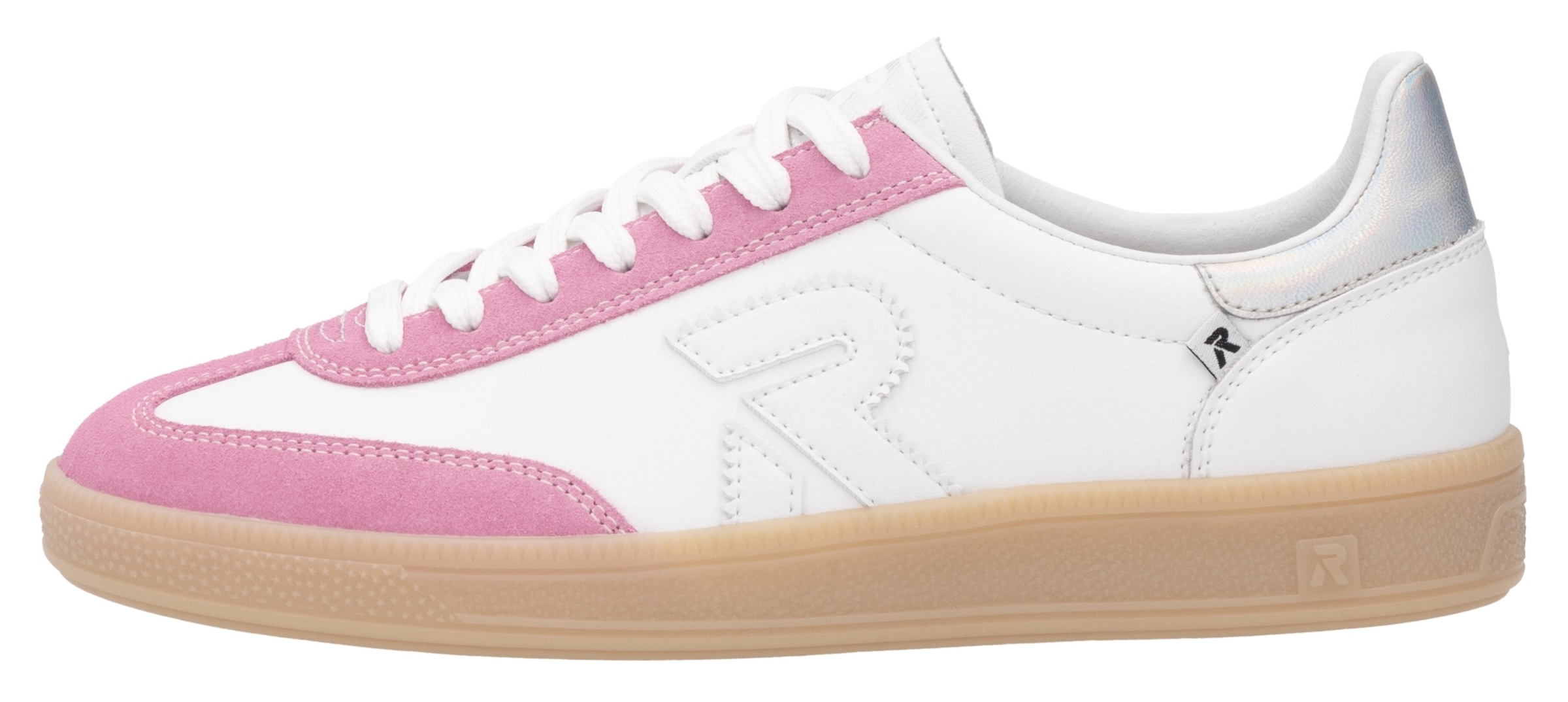 RIEKER Sport Sneaker »San Diego«, Retro-Sneaker, Freizeitschuh, Halbschuh mit herausnehmbarem Fußbett