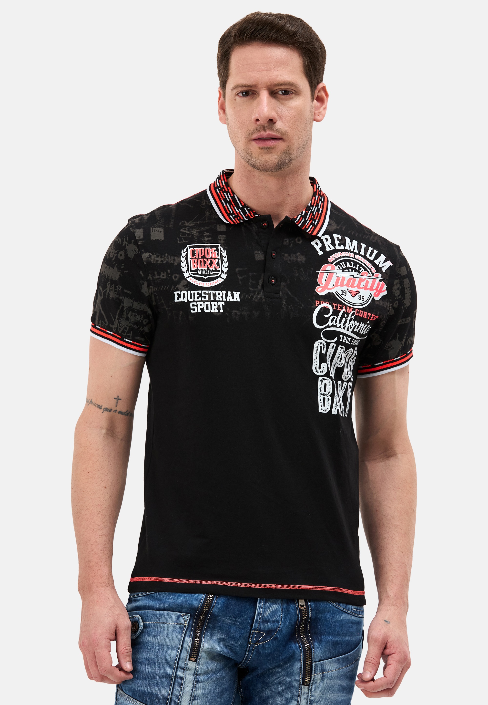 Cipo & Baxx Poloshirt günstig online kaufen