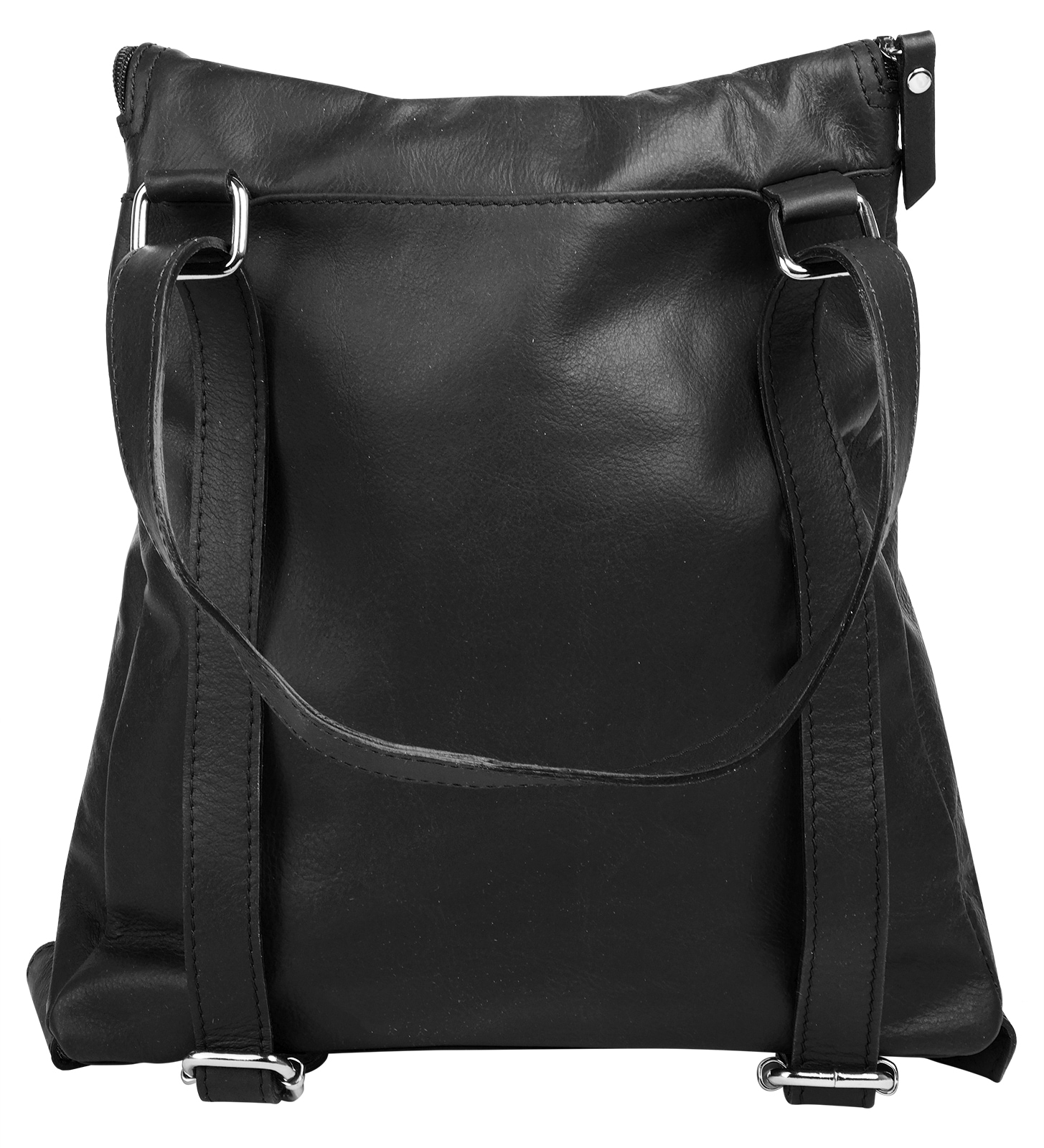 forty° Cityrucksack, echt Leder, Made in Italy