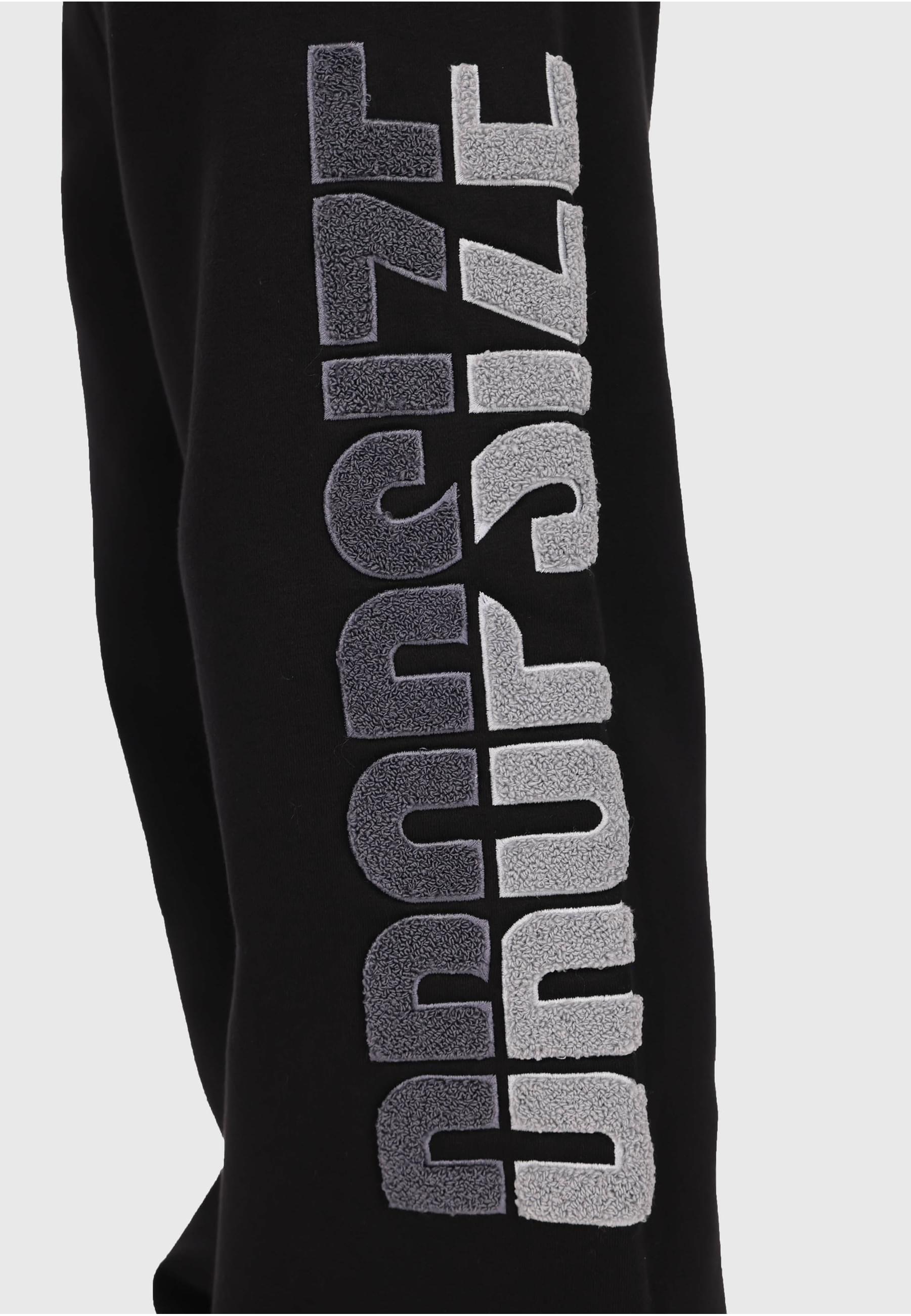 Dropsize Jogginghose »Dropsize SPLIT FROTTEE EMBO SWEATPANT«, (1 tlg.)