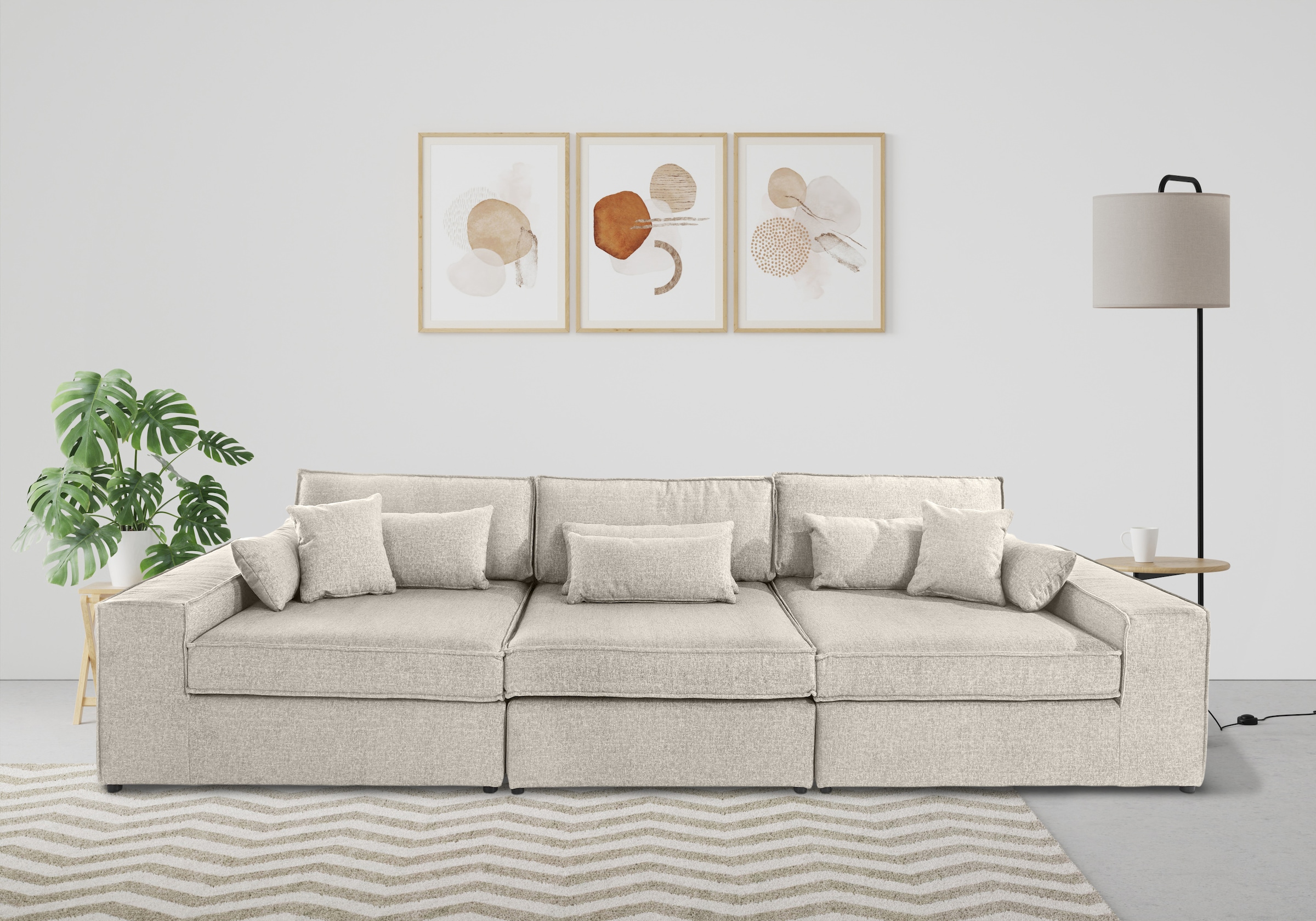 OTTO home 3-Sitzer "Enid" 3 Teile, bestehend aus Modulen, in vielen Bezügen günstig online kaufen