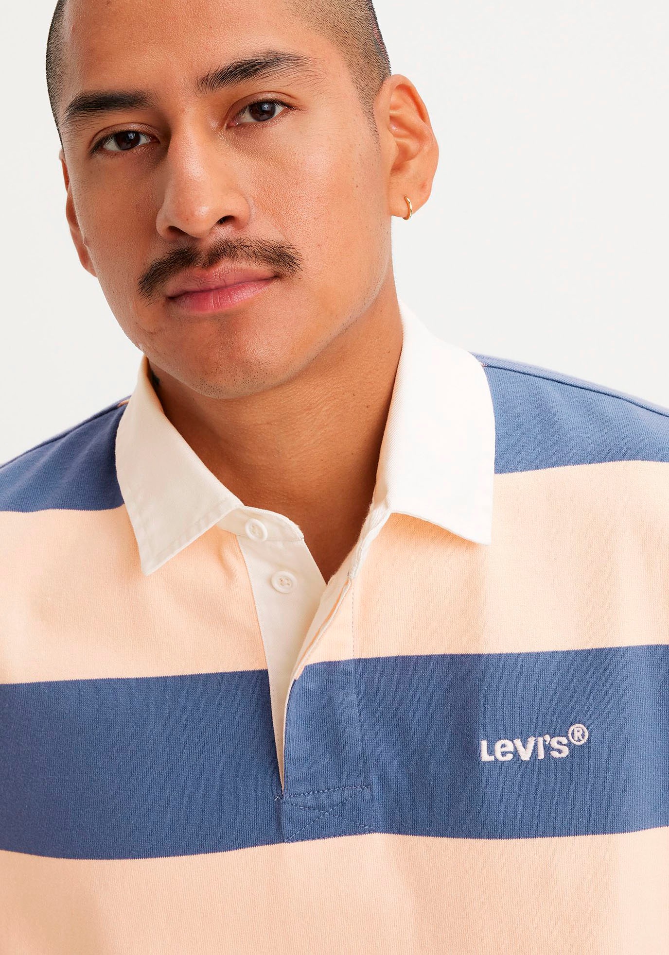 Levi's® Poloshirt »SS UNION RUGBY MULTI-COLOR«