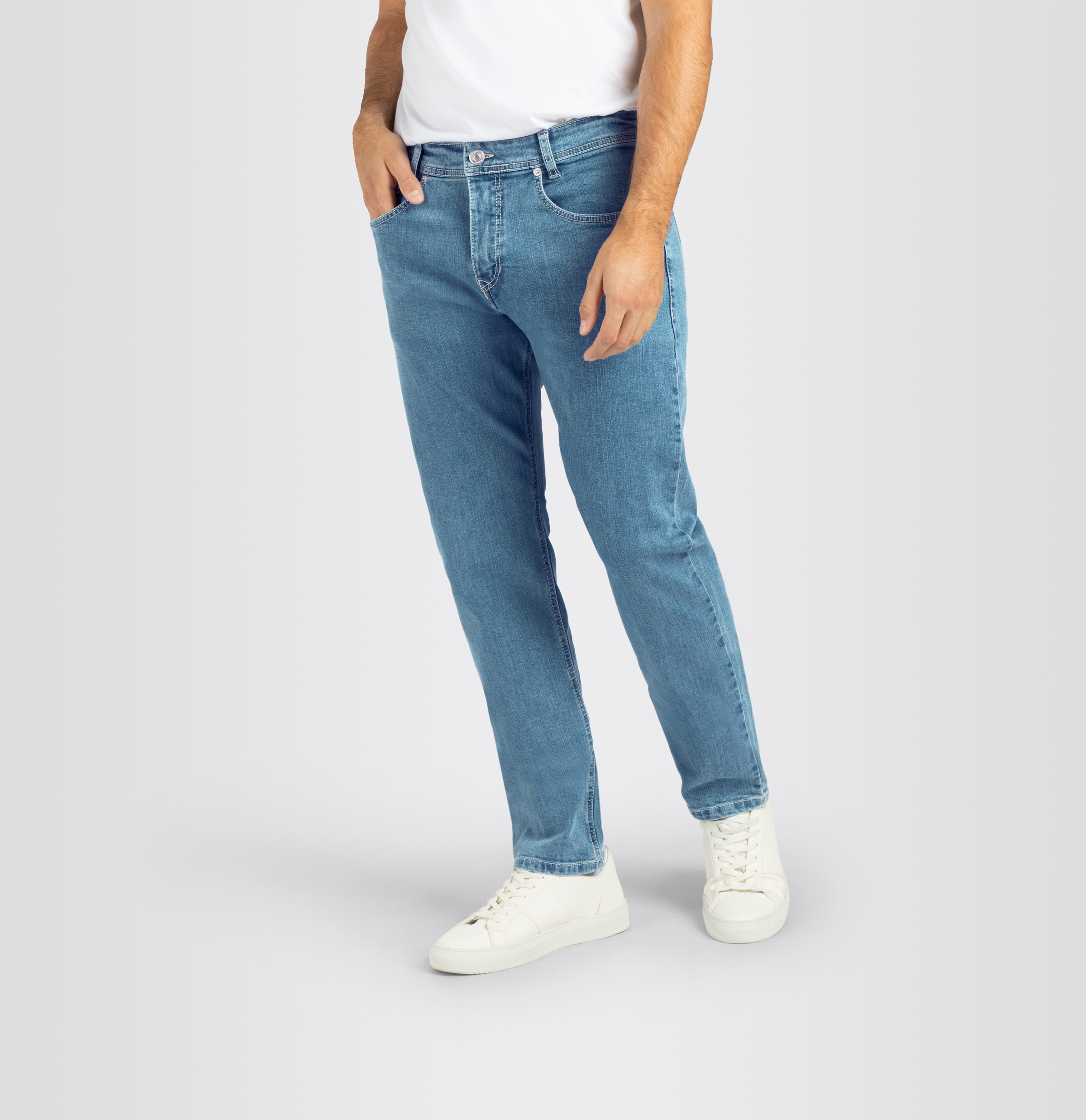 MAC Straight-Jeans "Arne", in gepflegter Optik, mit Stretch günstig online kaufen