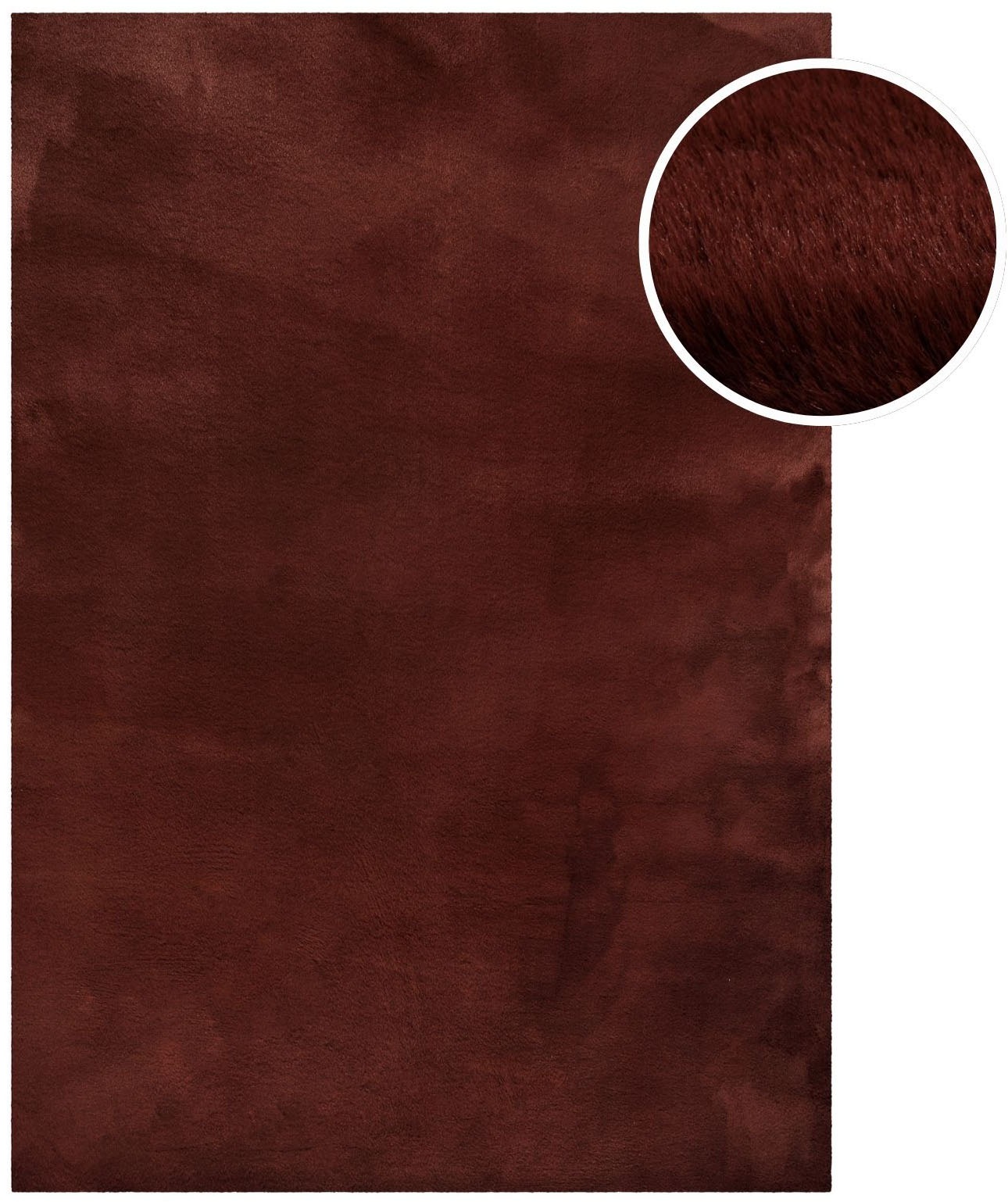 Esprit Hochflor-Teppich »Alice ESP-4377, Kunstfell«, rechteckig, 25 mm Höhe, Kaninchenfell-Haptik, besonders weich und dicht, für alle Räume