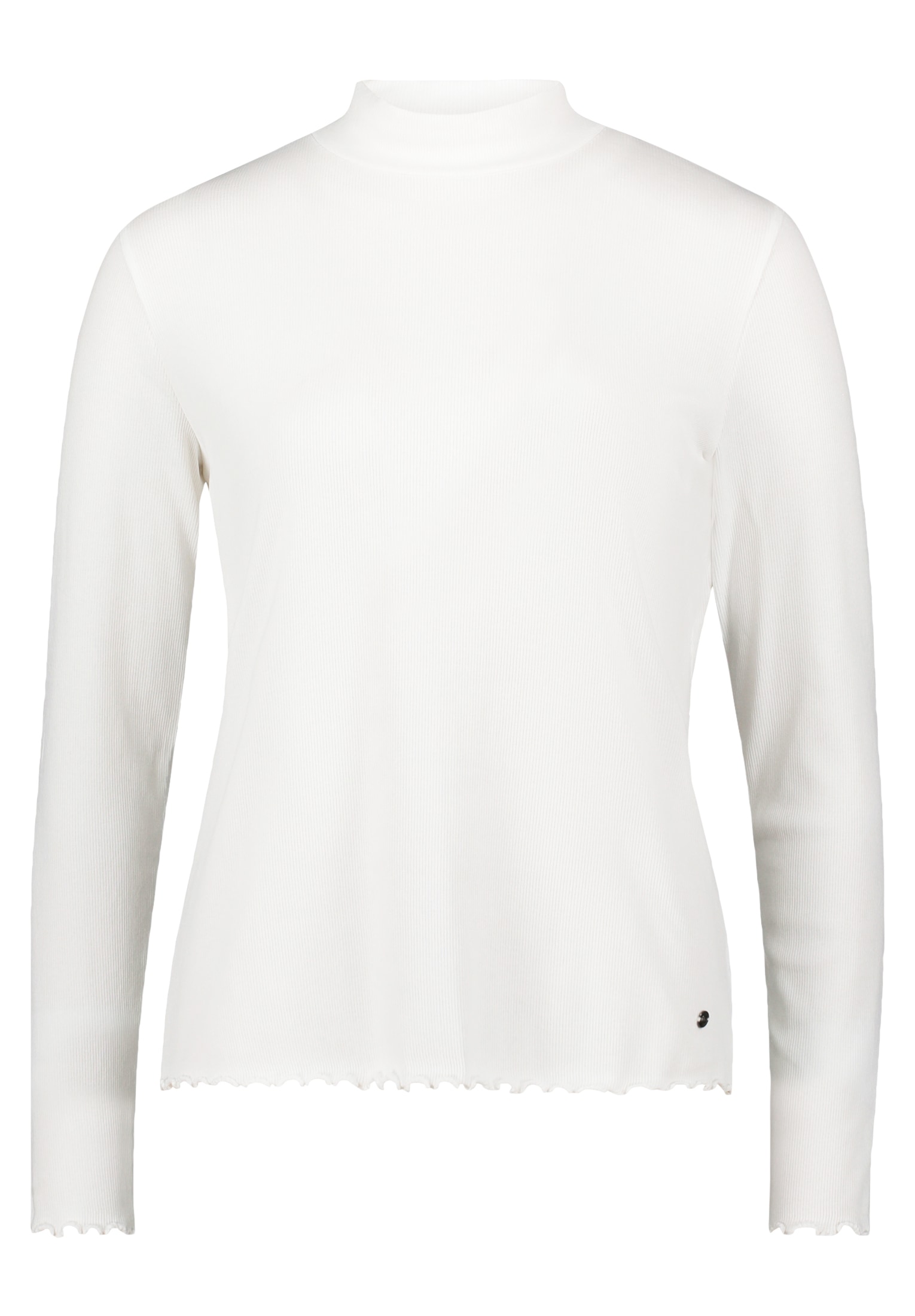 Betty&Co Kurzarmshirt »Damen Langarm-Shirt mit Rippenstruktur« 1 Stk. tlg.