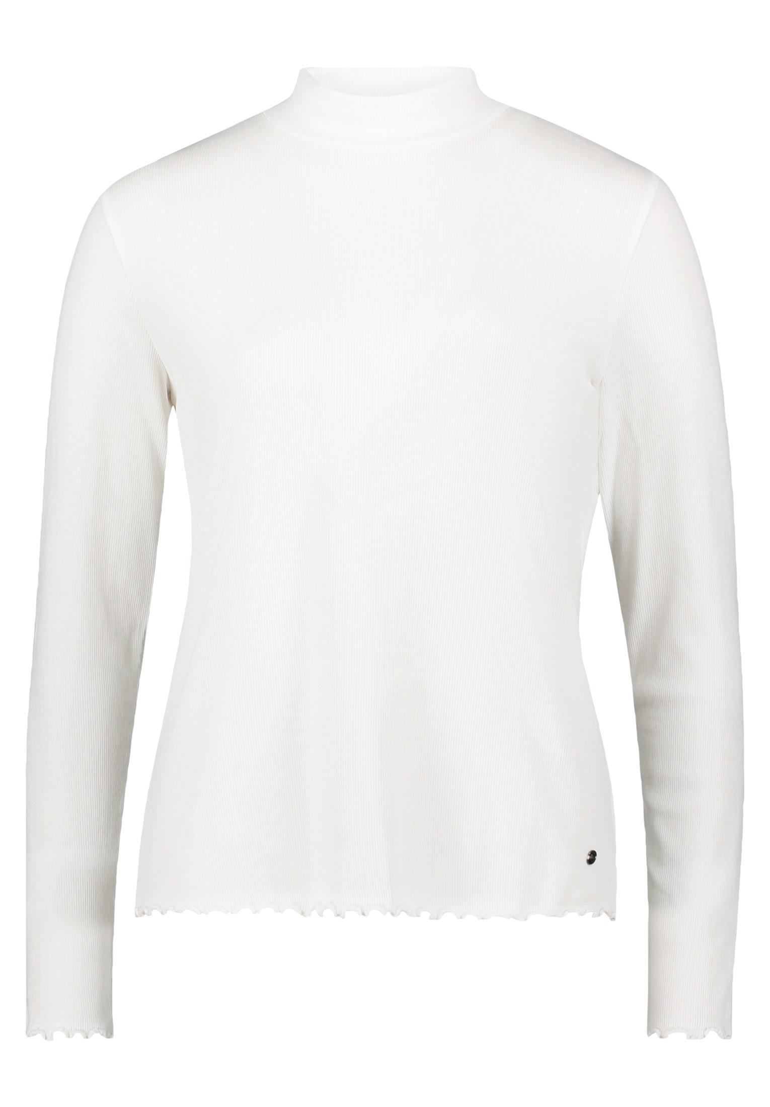 Betty&Co Kurzarmshirt "Damen Langarm-Shirt mit Rippenstruktur" 1 Stk. tlg. günstig online kaufen