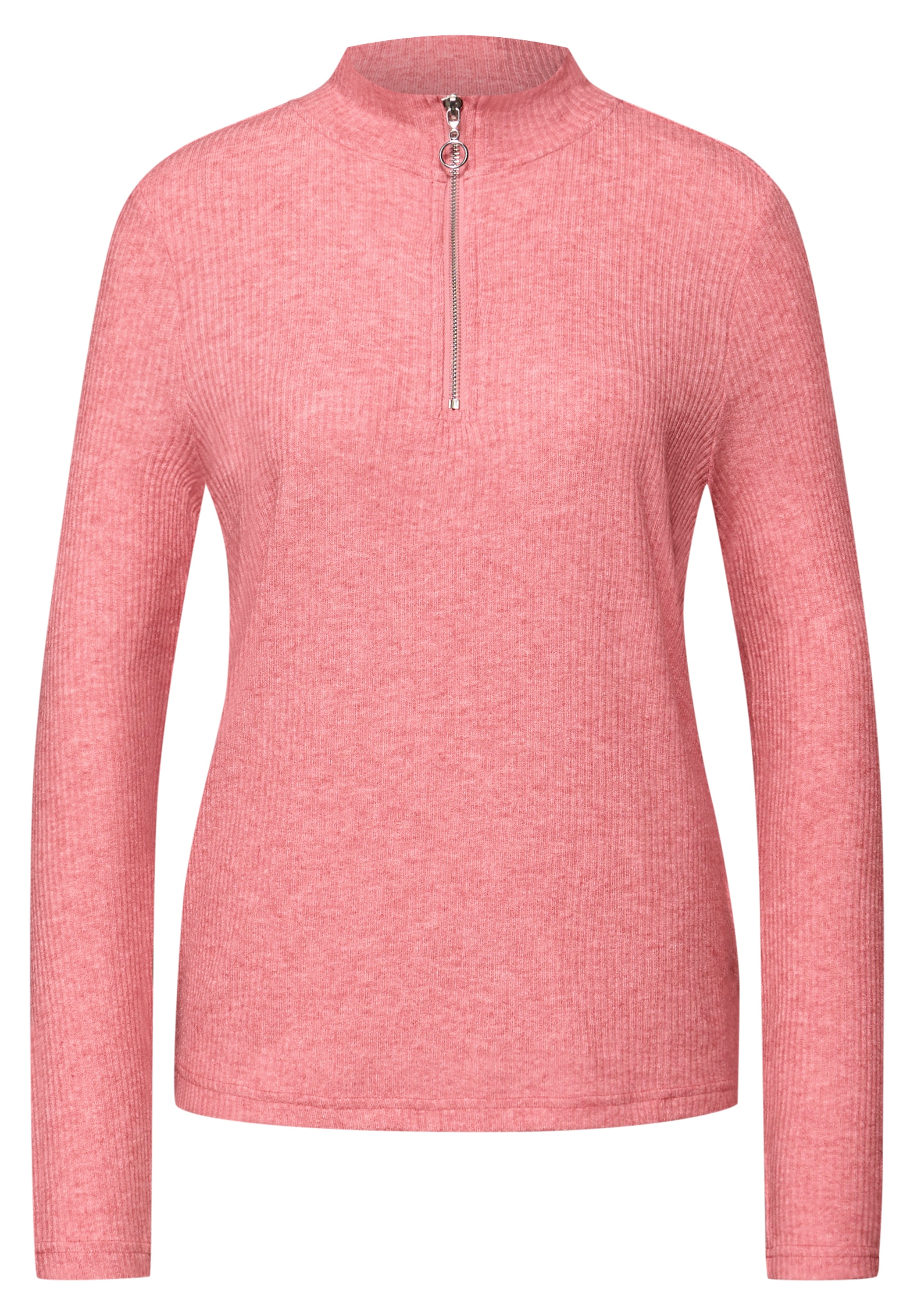 STREET ONE Langarmshirt mit Turtleneck