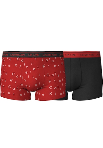 Calvin Klein Boxer, (Packung, 2 St., 2er-Pack), mit Logoschriftzug am Wäschebund kaufen