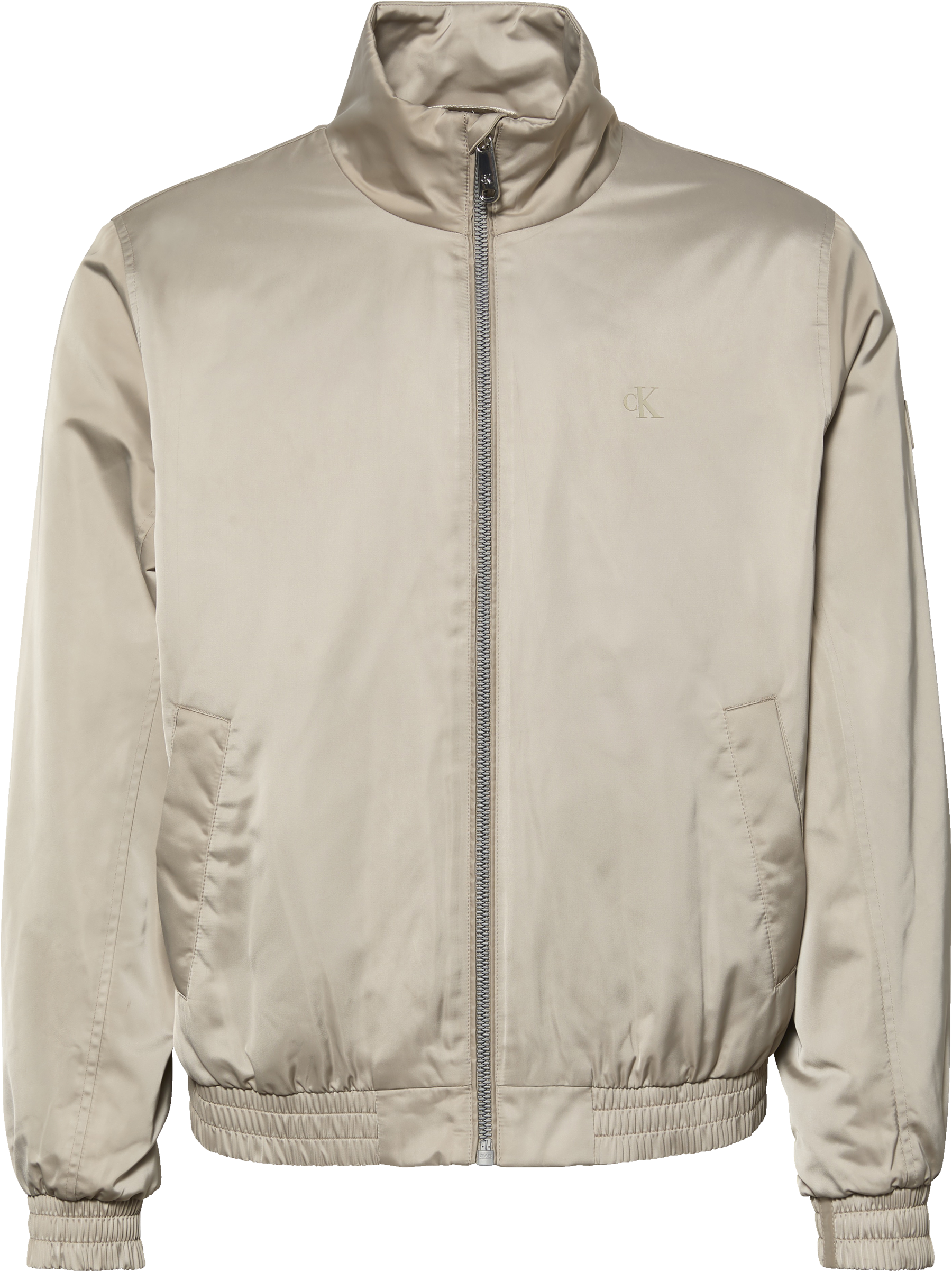 Calvin Klein Jeans Bomberjacke »LS PADDED HARRINGTON JACKET« ohne Kapuze Mit Rundhalsausschnitt mit Stehkragen