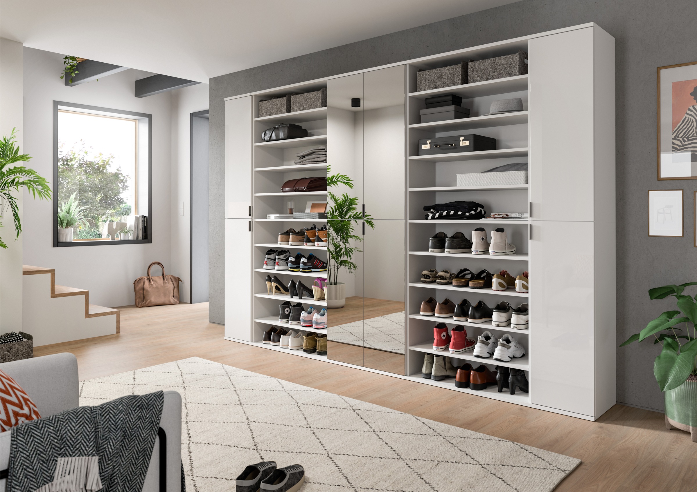 INOSIGN Garderoben-Set, (5 St.), Trondheim, Garderobenset 5-tlg.Breite 262 günstig online kaufen