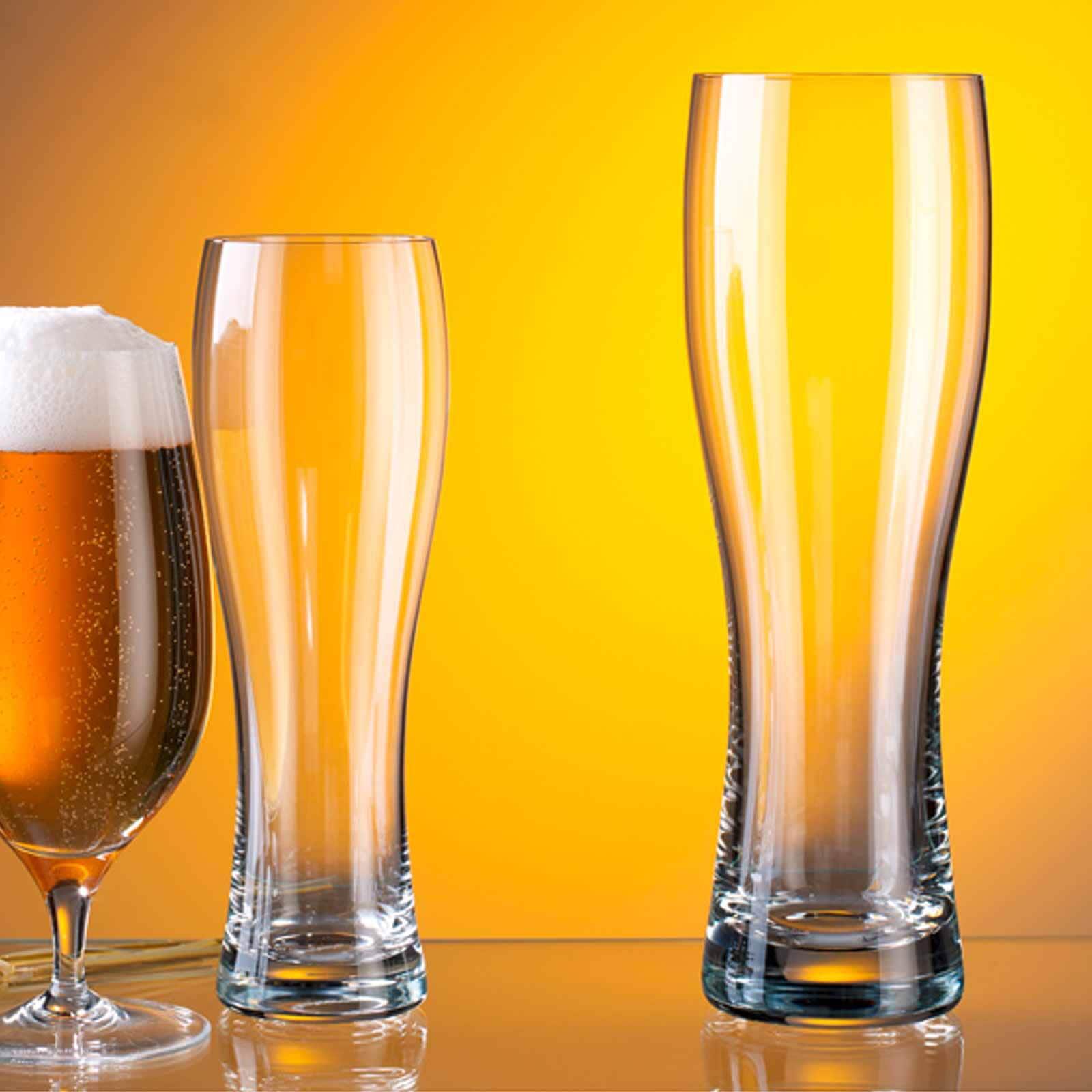 Villeroy & Boch Bierglas »Weizengläser Purismo Beer 500 ml 4er Set transparent«