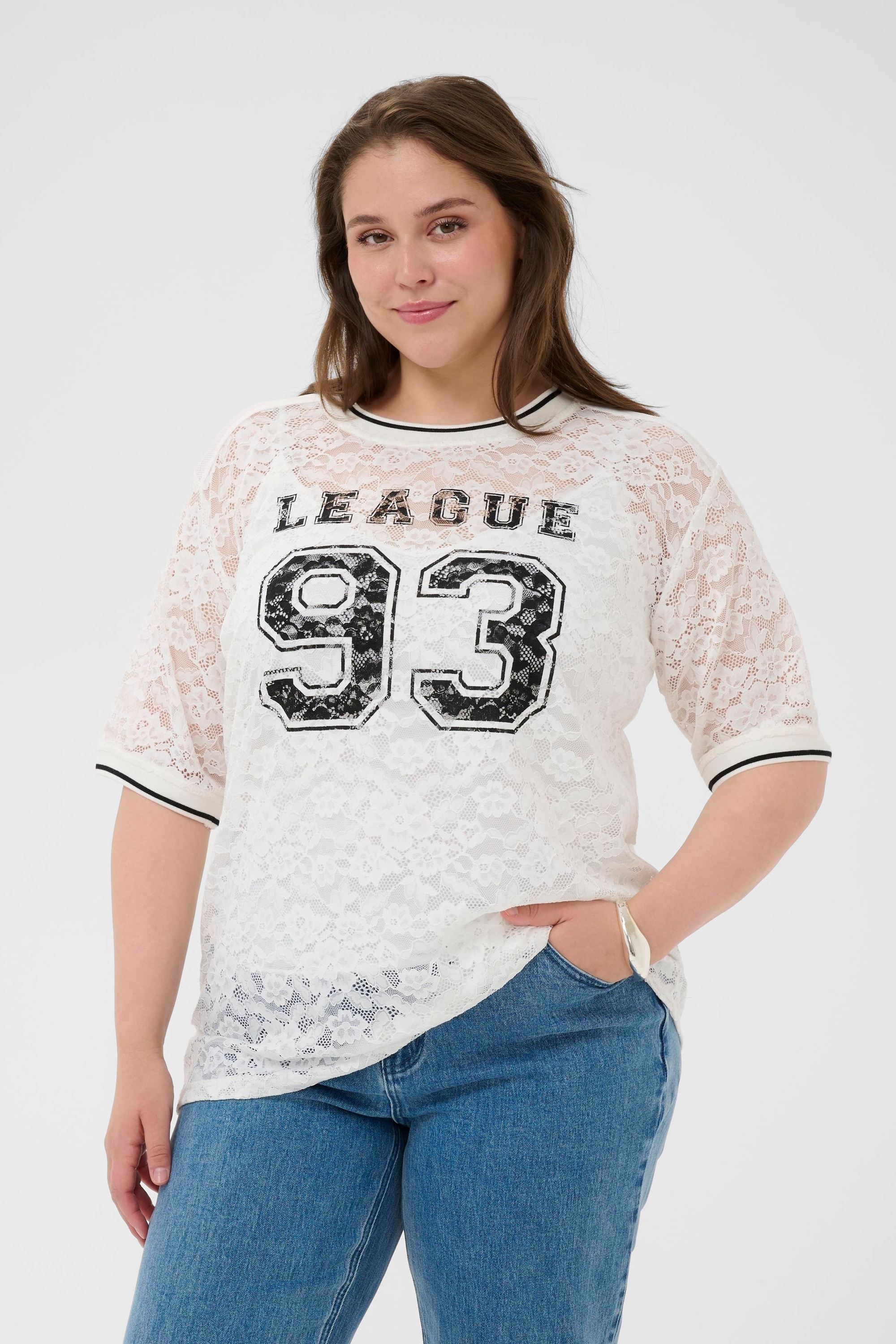 KAFFE Curve Longtop »T-shirt KCbella«