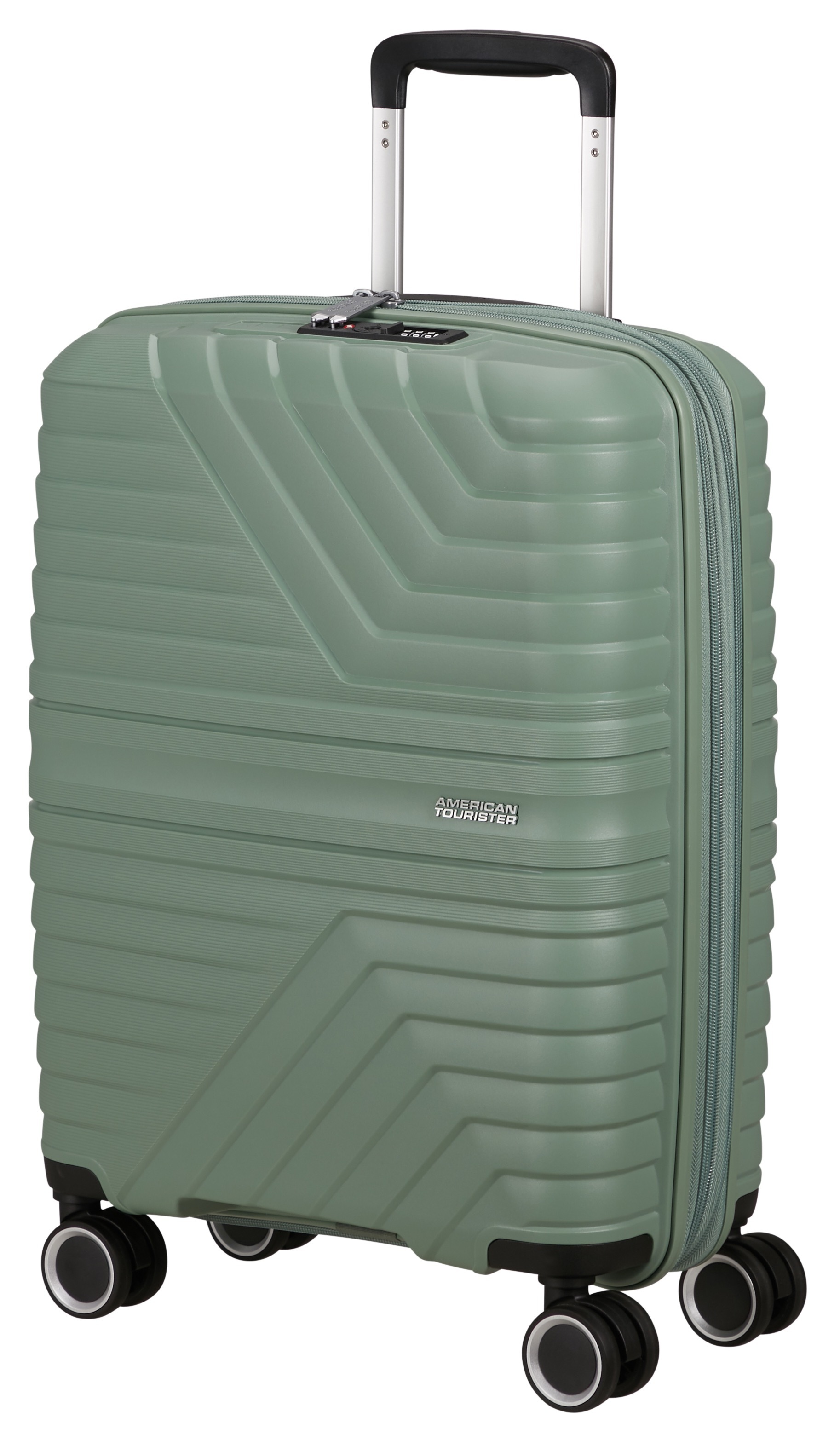 American Tourister® Hartschalen-Trolley »FLYTWIST, verschiedene Größen und Farben«, 4 Rollen, Hartschalen-Koffer personalisierbar Volumenerweiterung