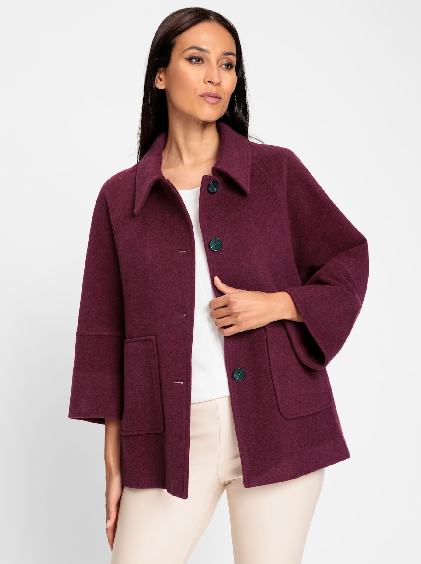 heine Outdoorjacke, ohne Kapuze günstig online kaufen