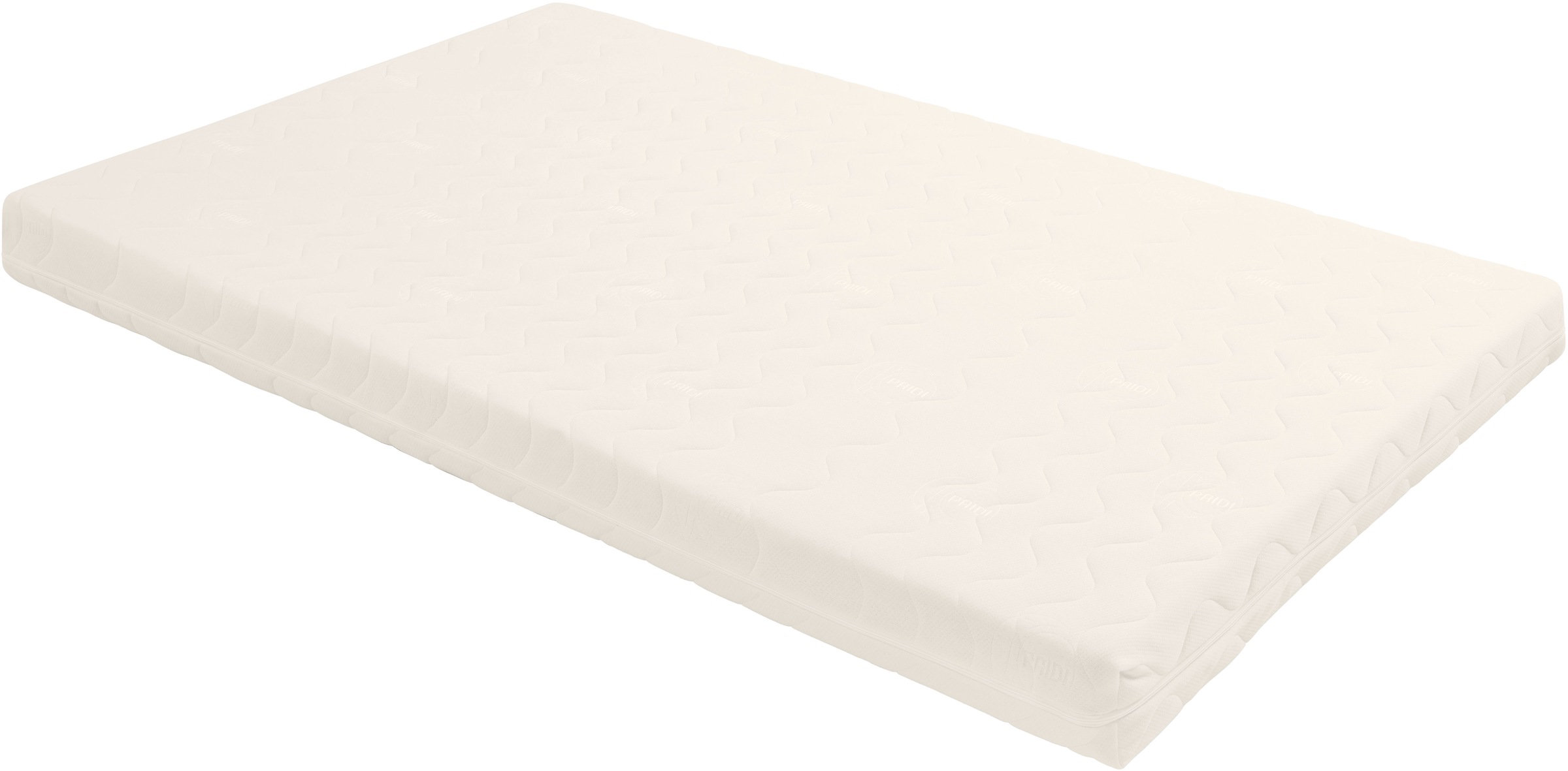 PAIDI Kaltschaummatratze »Mehrzonen Airwell® Drell, 7-Zonen Wendematratze mit Gel-Schaumlage« 14 cm hoch Verschiedene Größen, Cremefarben, H2, 60°C waschbarer Bezug, 1 Stk. tlg. Kinder- und Jugendseite, atmungsaktiv, strapazierfähig, Mischgewebe