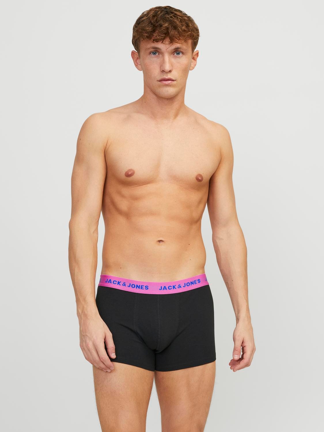 Jack & Jones Boxershorts "JACLEO SOLID TRUNKS 5 PACK", (Packung, 5 St.) günstig online kaufen