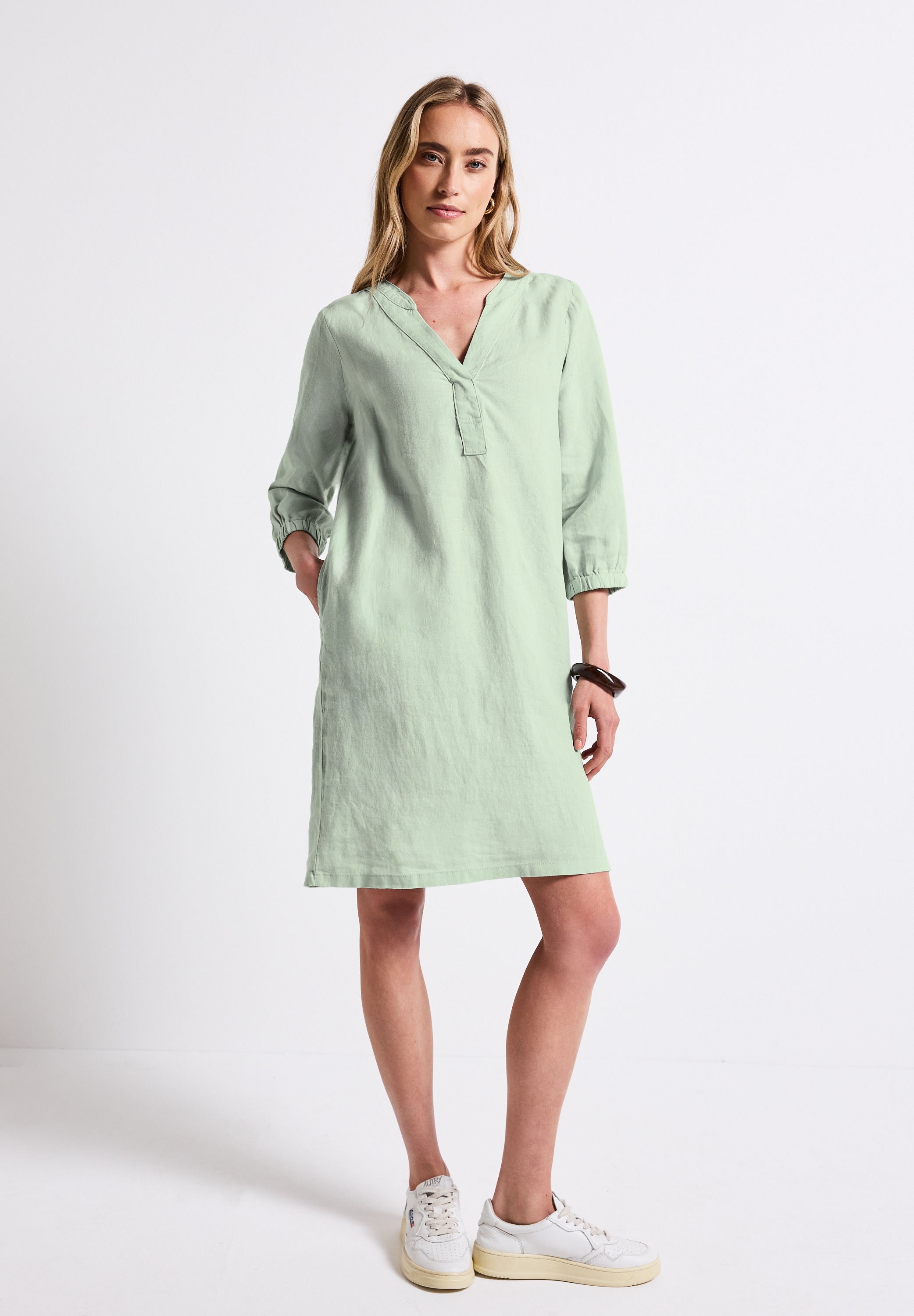 STREET ONE Sommerkleid, mit Eingrifftaschen günstig online kaufen
