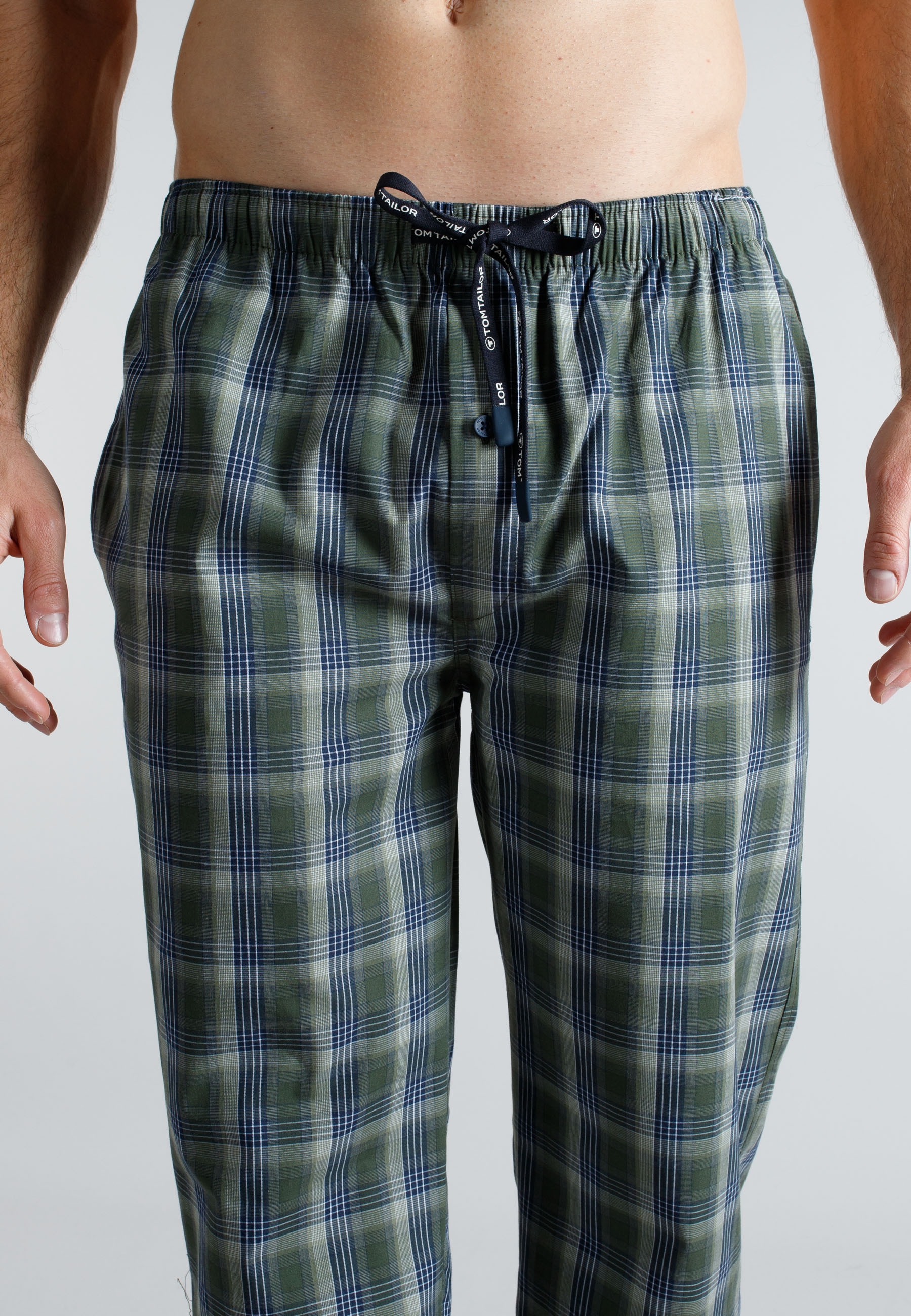 TOM TAILOR Pyjamahose  leichte und luftige Qualität