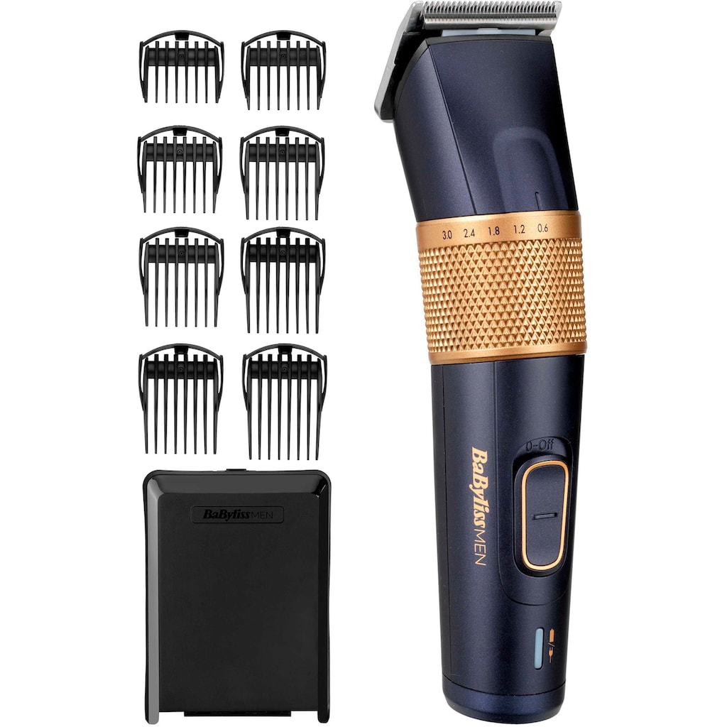 BaByliss Haarschneider »E986E MEN Lithium Power«, 8 Aufsätze