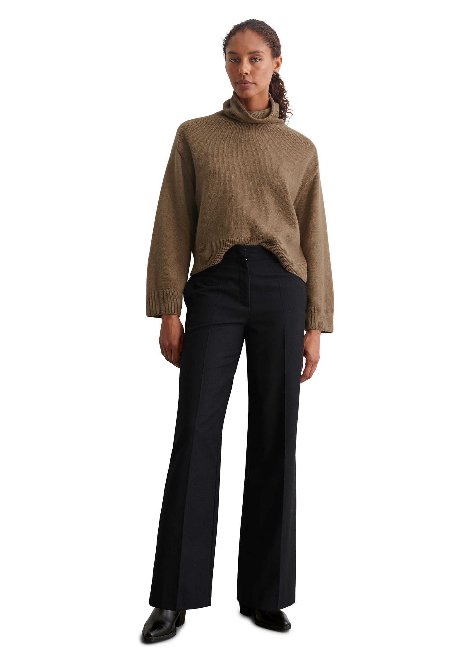 Marc O'Polo Rollkragenpullover »aus softem Schurwolle-Mix«