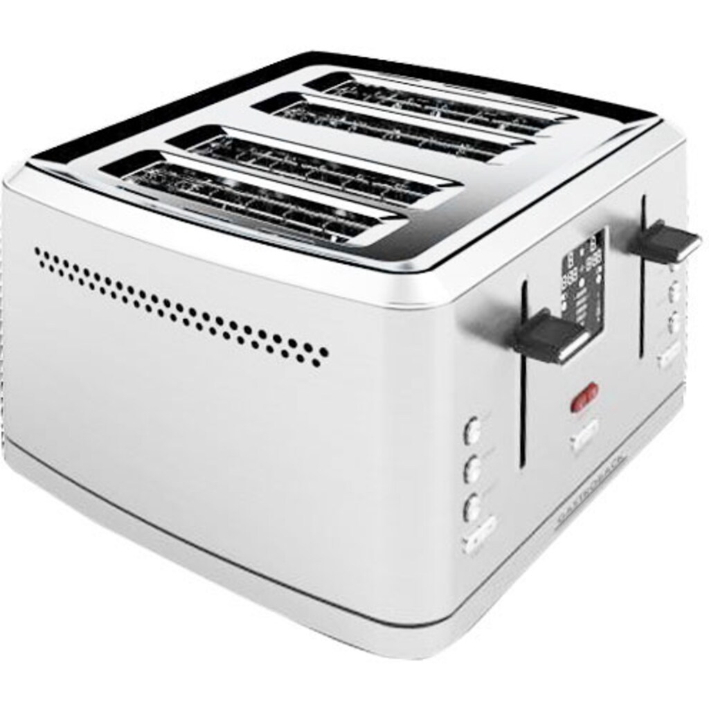 Gastroback Toaster »42396 Design Digital 4S«, 4 kurze Schlitze, für 4 Scheiben, 1900 W