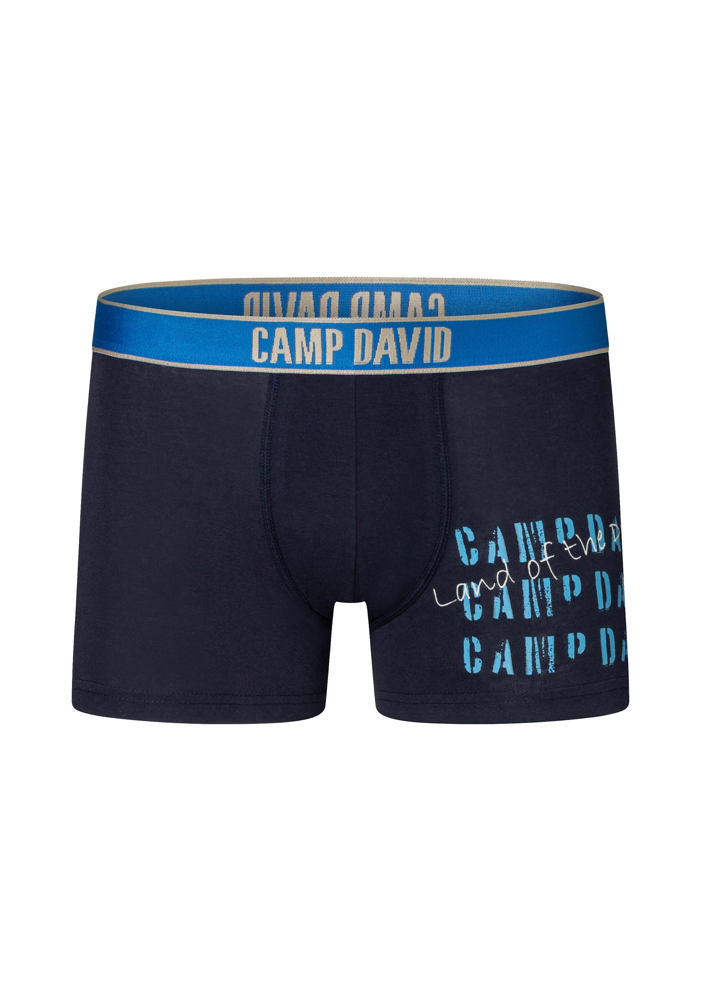 Thumbnail - CAMP DAVID Boxershorts "casual" 2er Pack, mit elastischem Bund