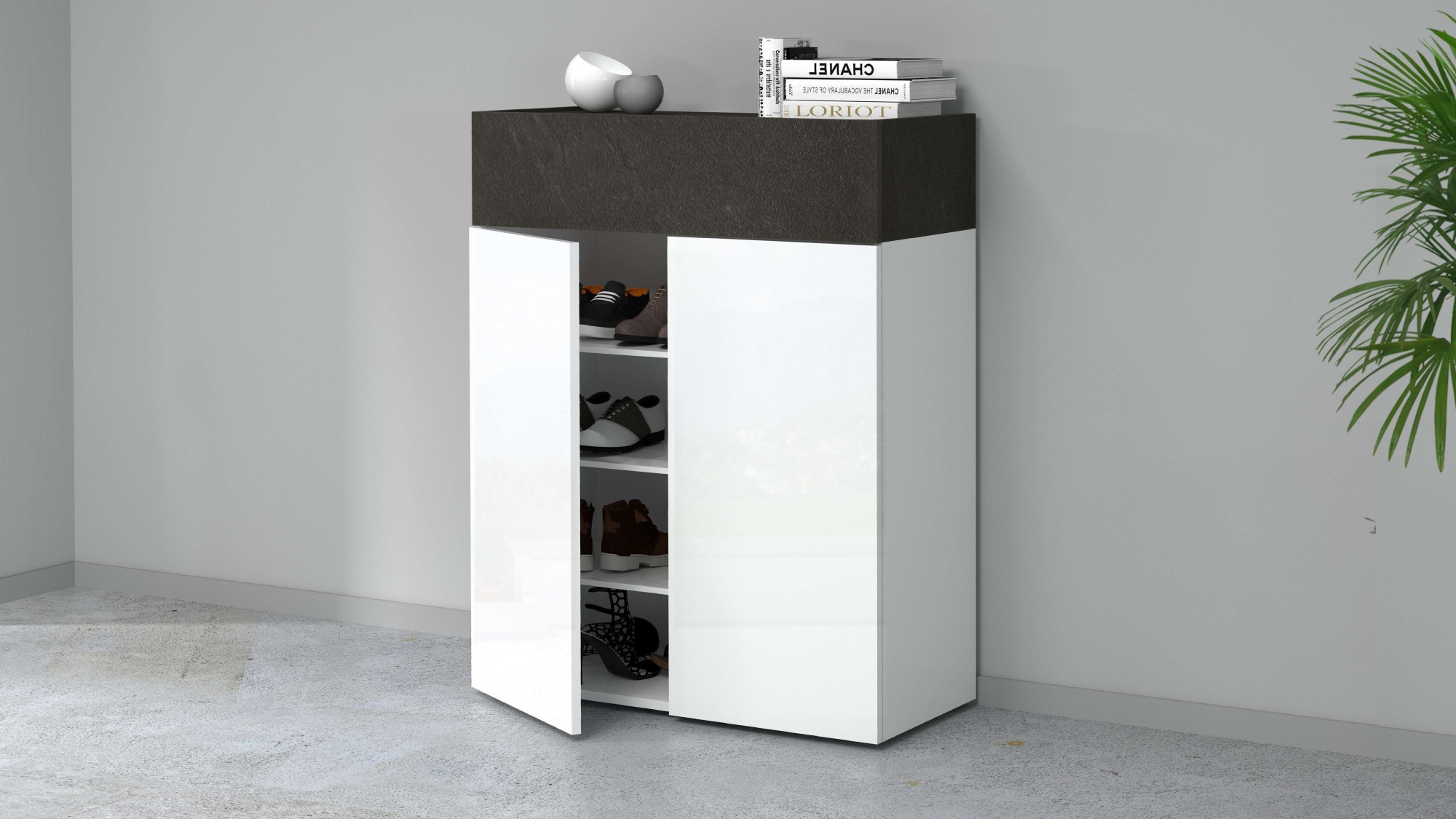 Home affaire Schuhschrank "Savona" 1 Stk. tlg. günstig online kaufen