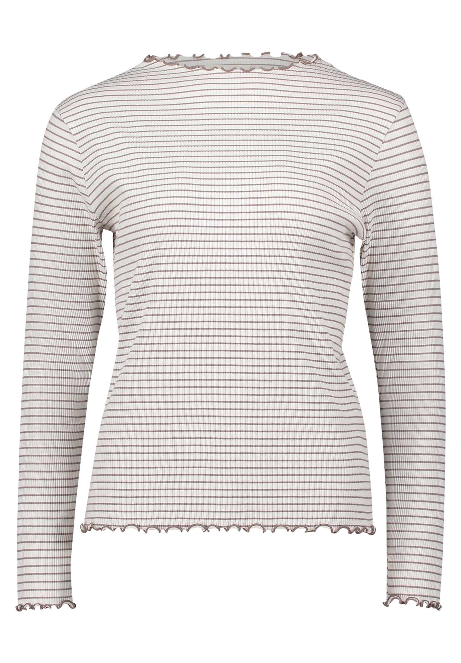 Cartoon Kurzarmshirt »Cartoon Damen Langarm-Shirt mit Kragen«, (1 tlg.)