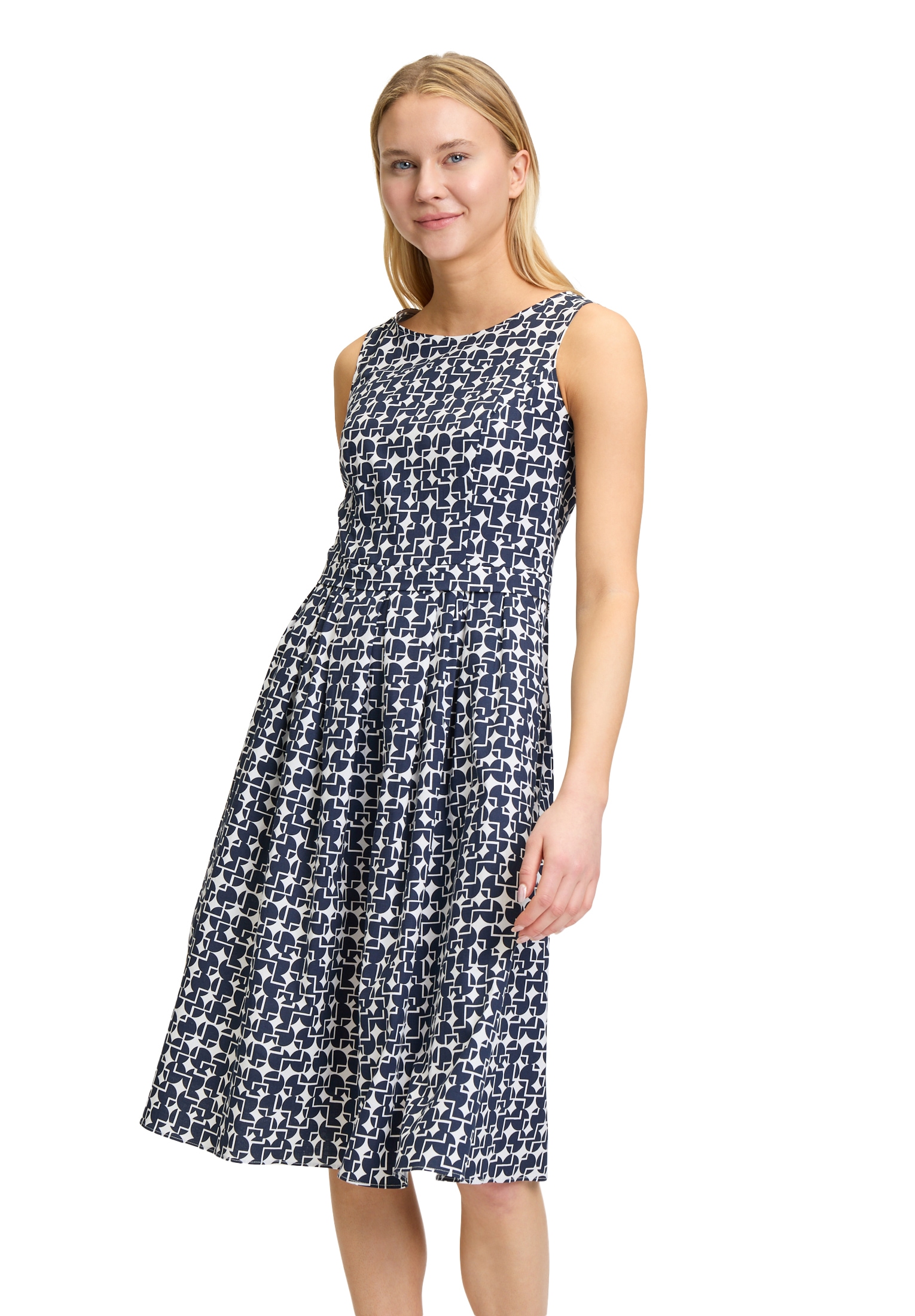 Vera Mont Sommerkleid "Vera Mont Damen Sommerkleid tailliert", Falten günstig online kaufen