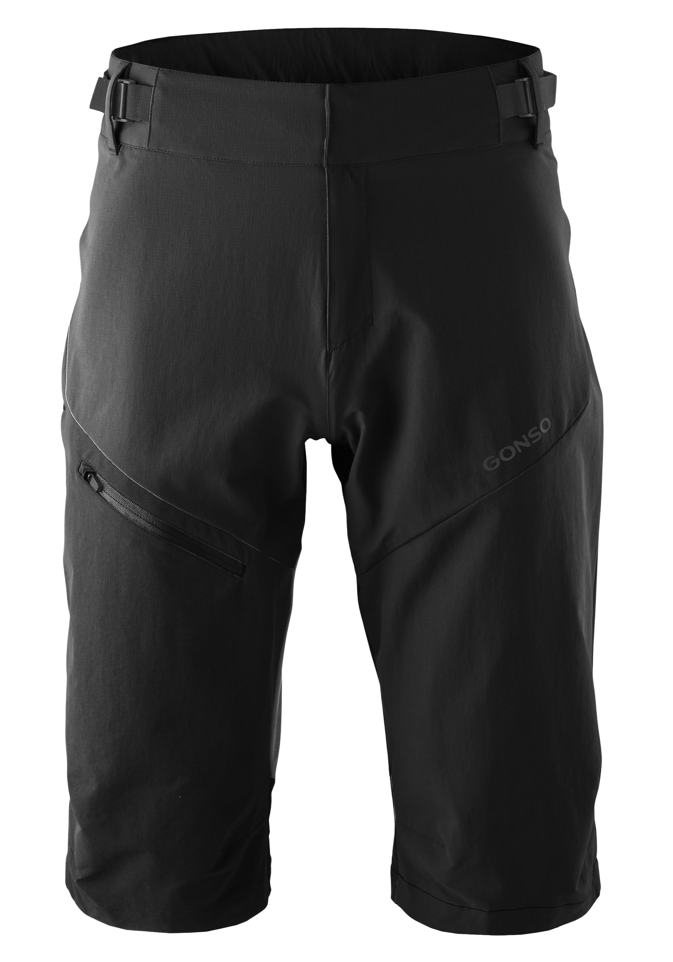 Gonso Fahrradhose "Trail Shorts M" kurze Herren Radhose, Innenhose mit Sitzpolster, ideal für MTB Touren