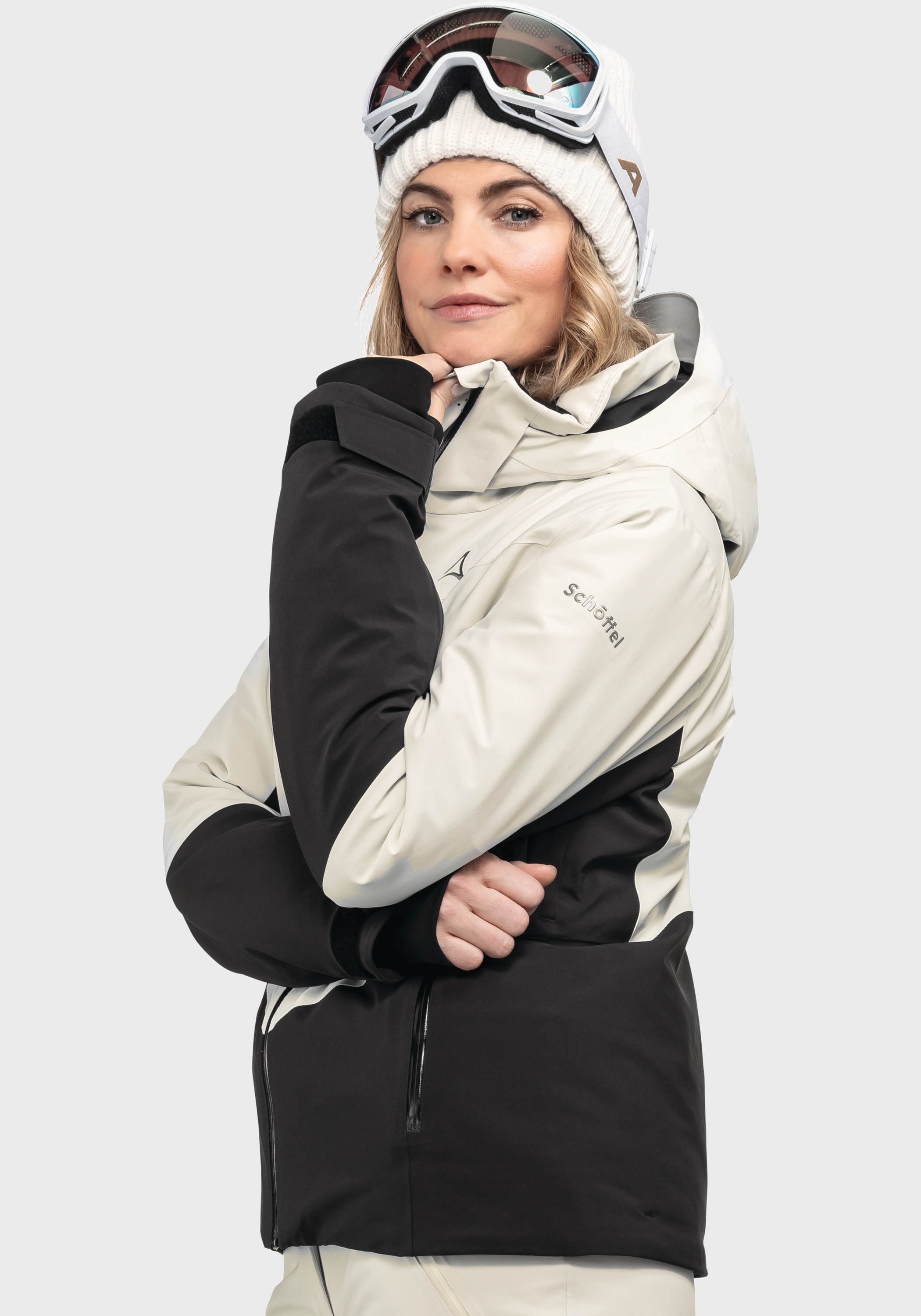 Schöffel Outdoorjacke »Ski Jacket Style Safuna WMS«, mit Kapuze