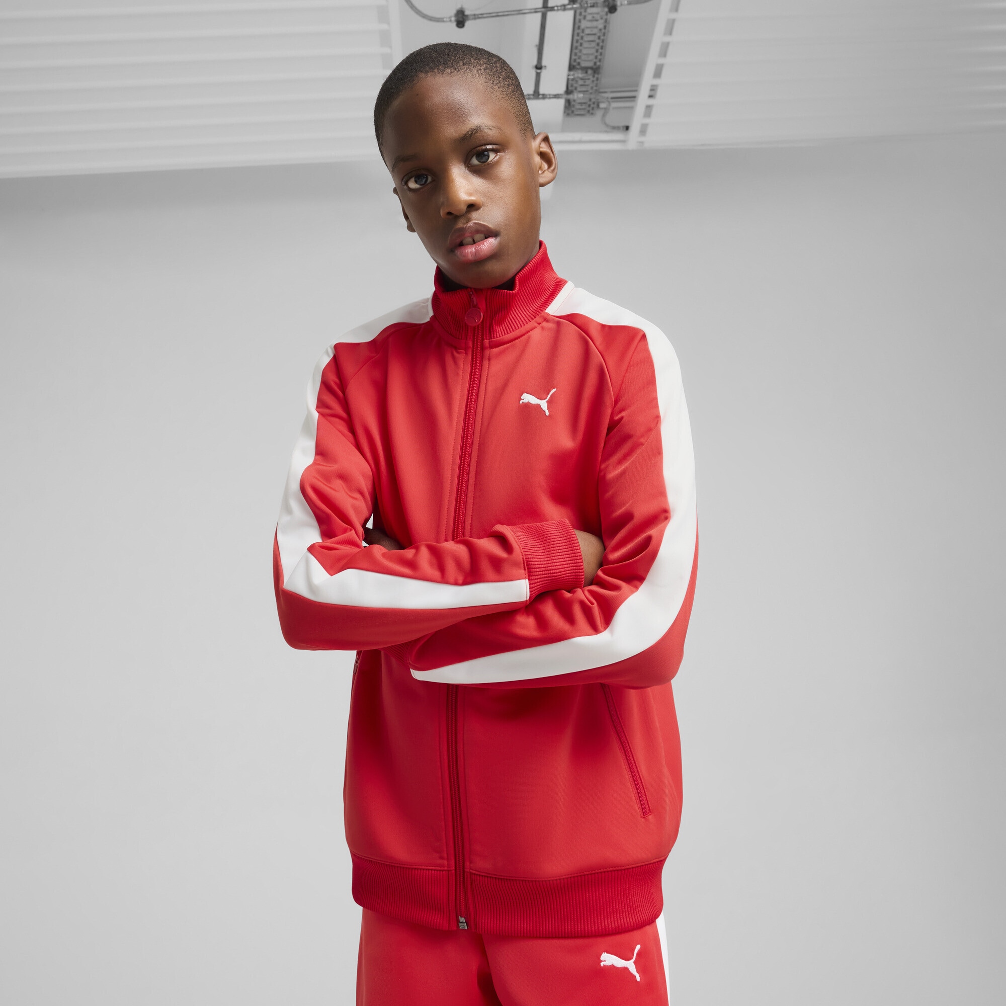 PUMA Sweatjacke »T7 ALWAYS ON Trainingsjacke Jungen«