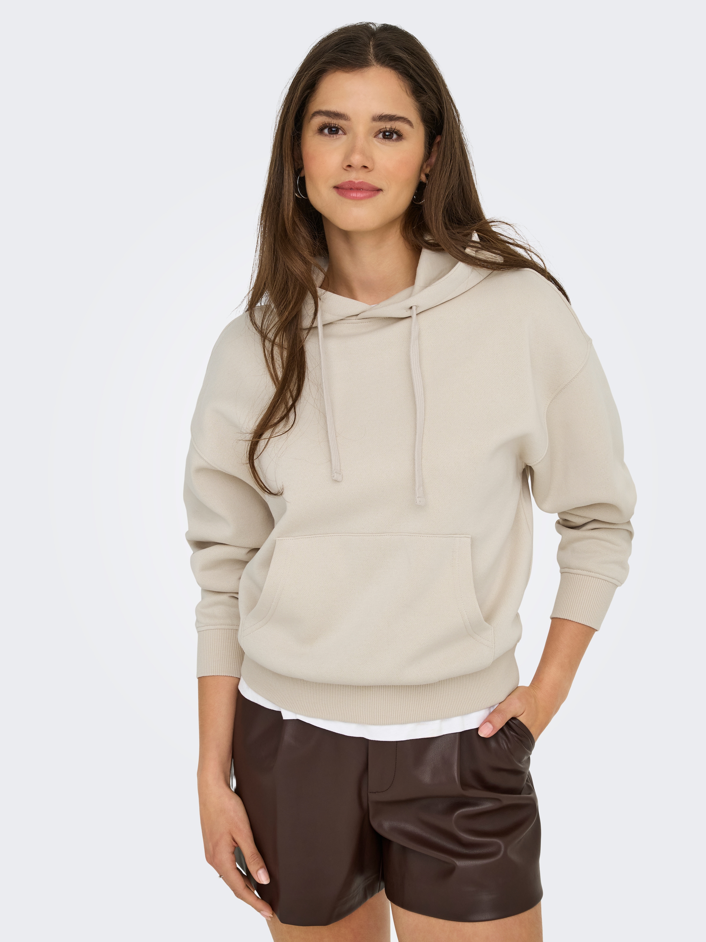 ONLY Kapuzensweatshirt "ONLBEST L/S HOOD SWT NOOS" günstig online kaufen