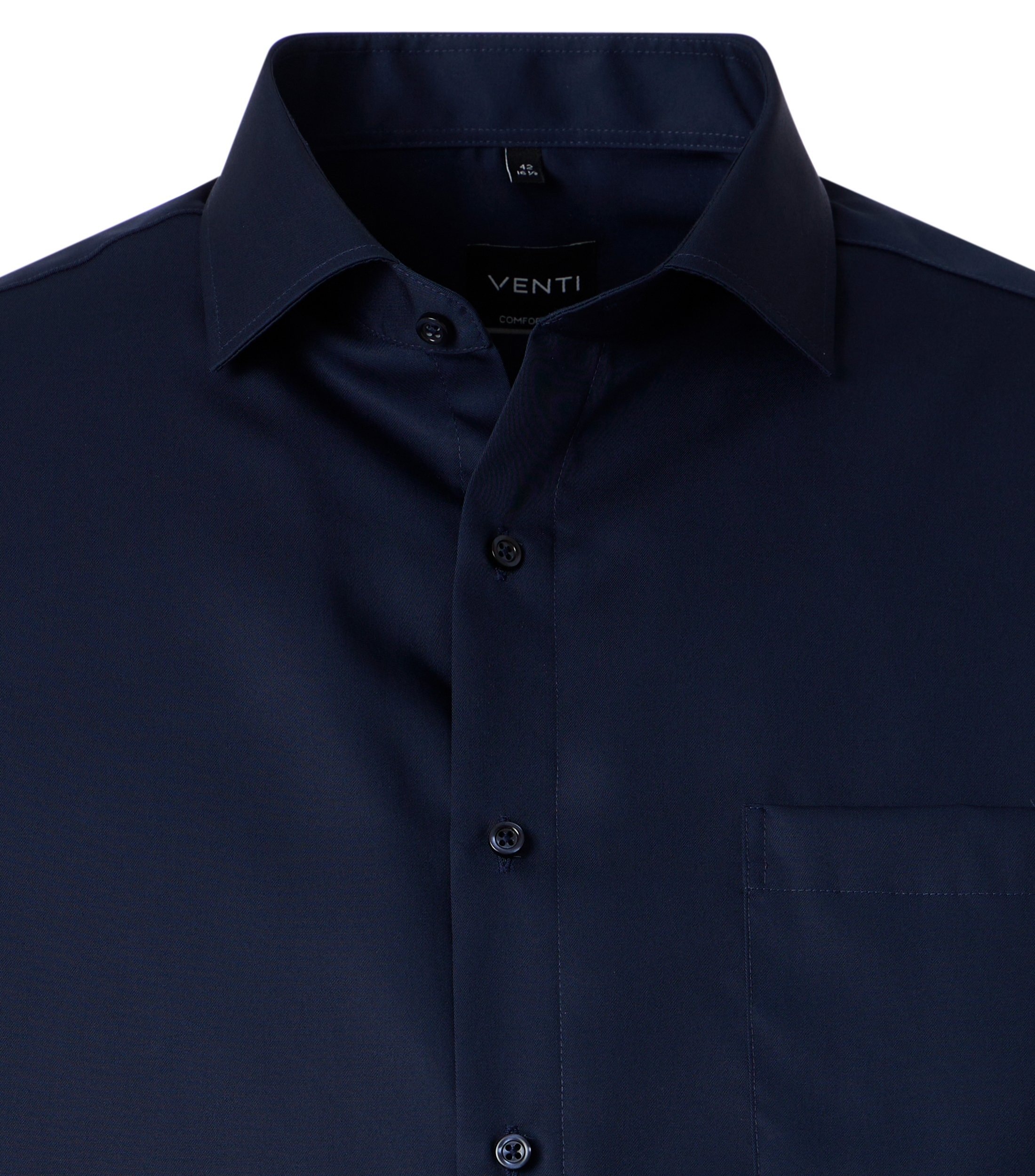 VENTI Business Shirt Long Sleeve 72cm Dark Blue 2