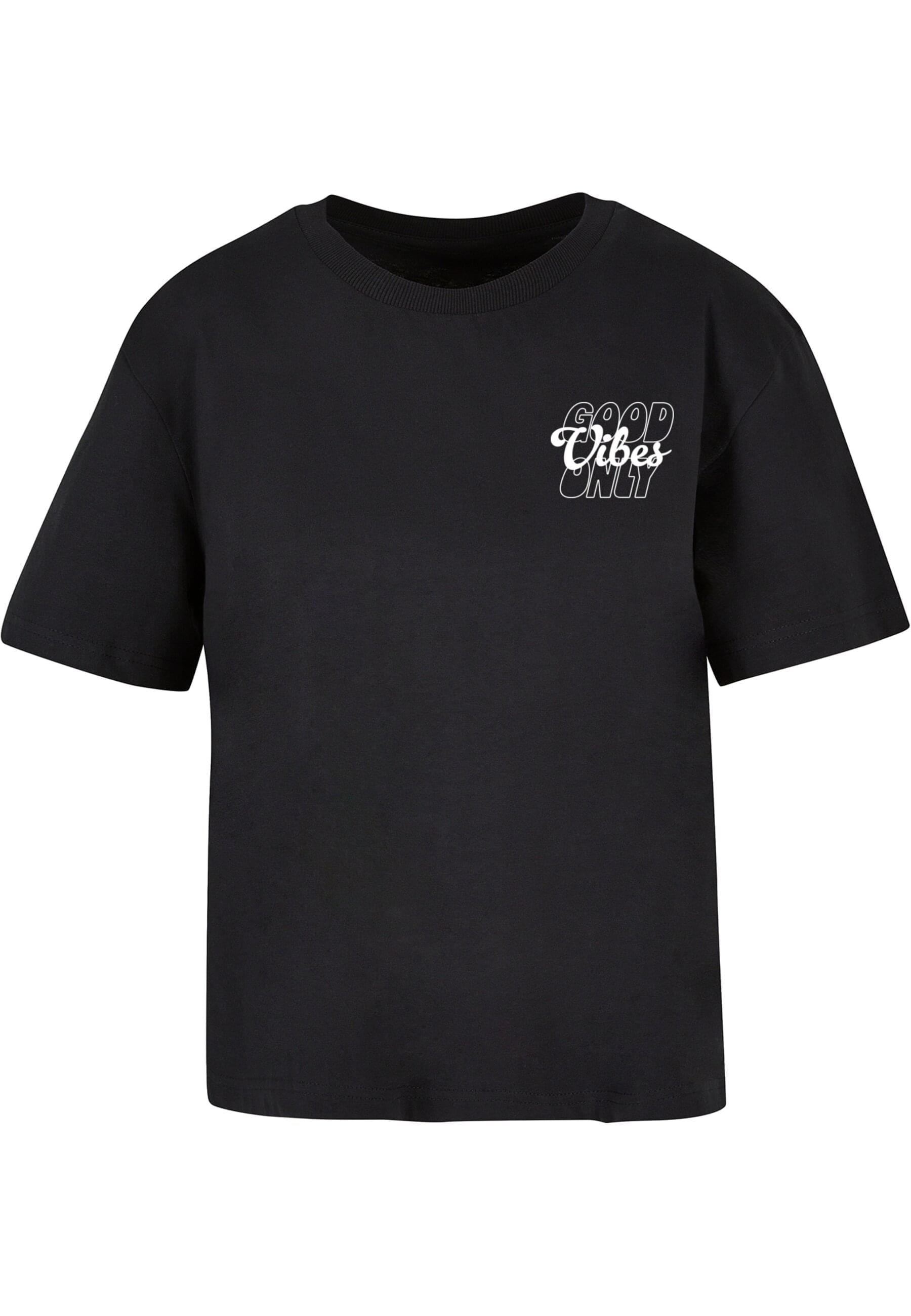 Miss Tee T-Shirt "Miss Tee Good Vibes Wording Tee" 1 Stk. tlg. günstig online kaufen
