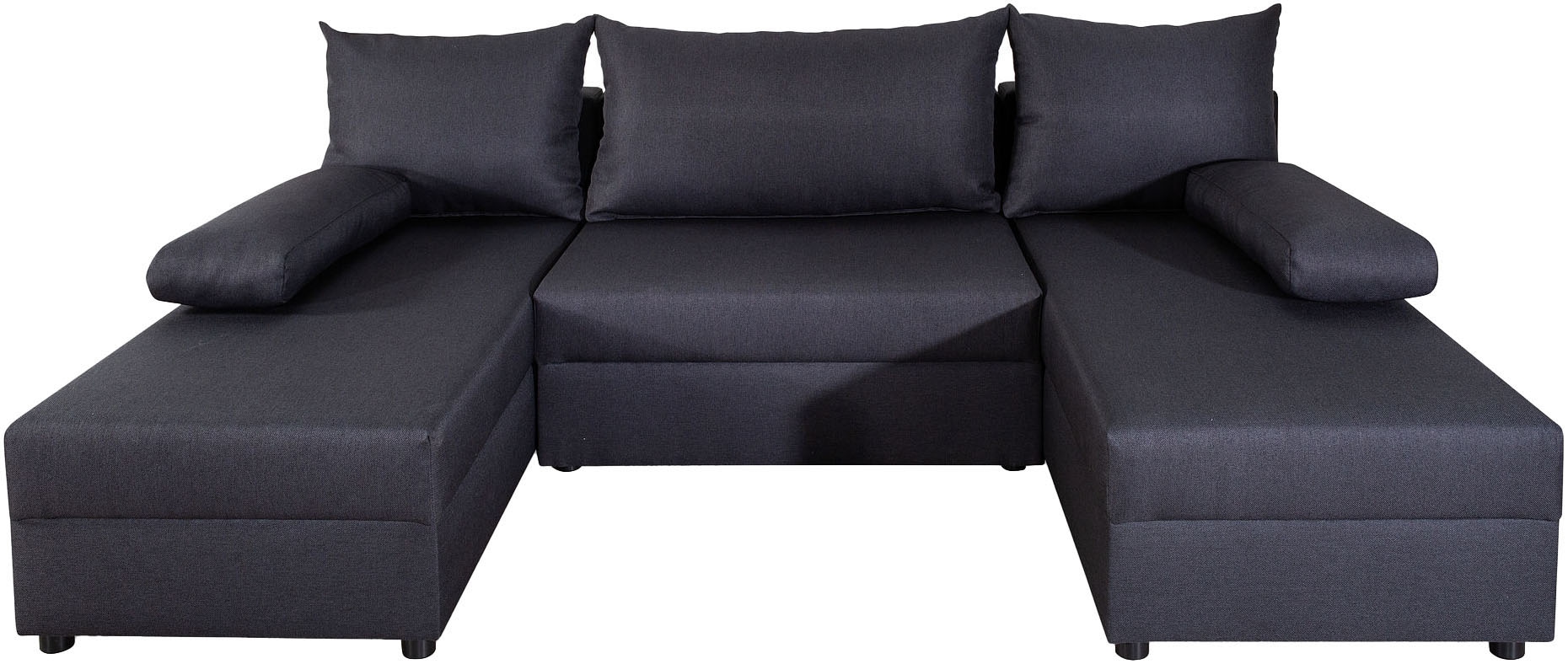 COLLECTION AB Wohnlandschaft »Pico U-Form«, Wohnlandschaft,2 X Ottomane,Polyätherschaum Polsterung