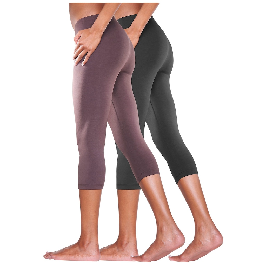 Vivance active Caprileggings, (2er-Pack)