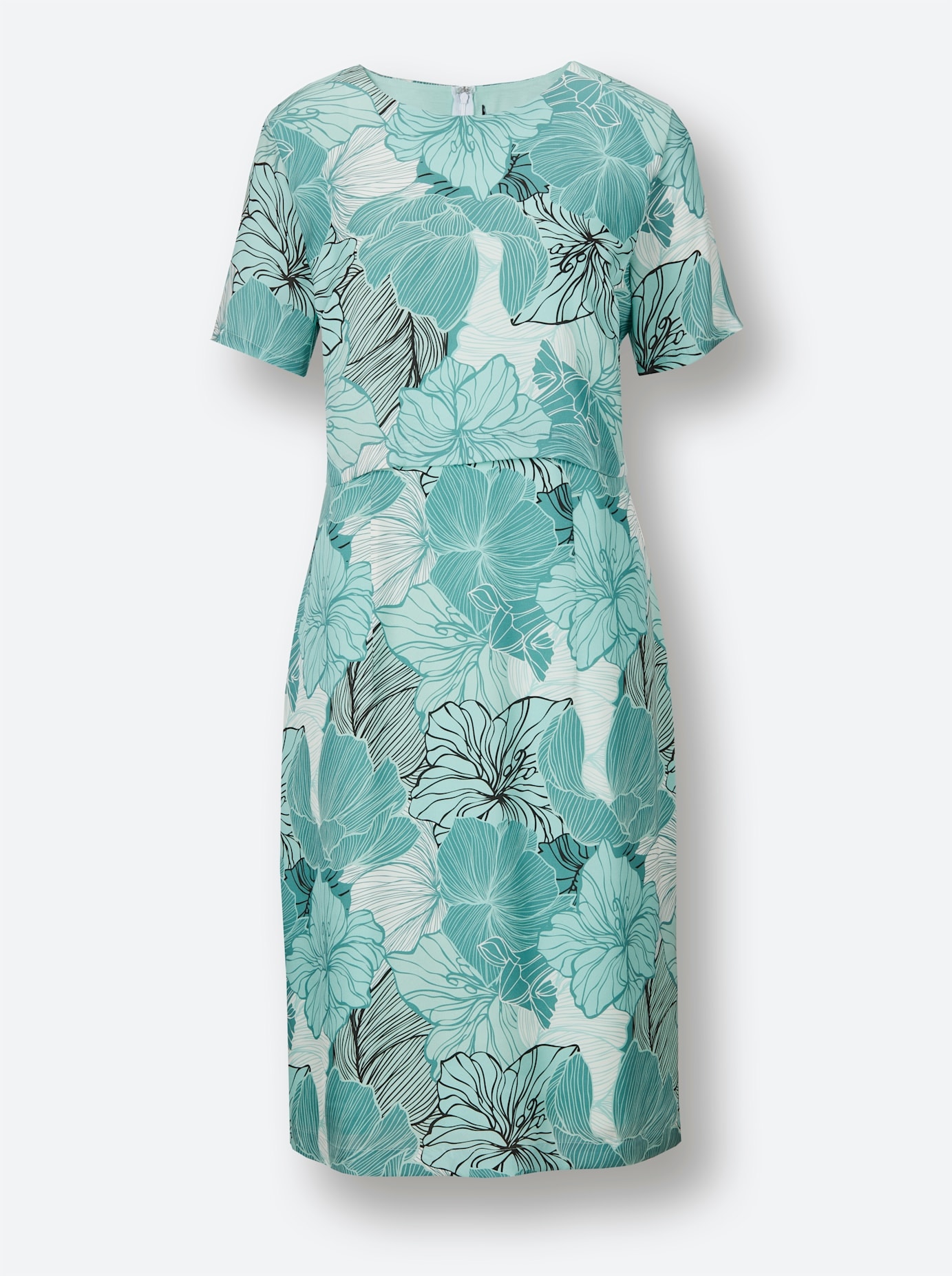 CREATION L PREMIUM Druckkleid »Seiden-Kleid«