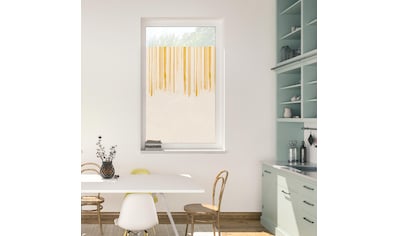 Fensterfolie »Fensterfolie selbstklebend, Sichtschutz, Flowing Honey - Gelb«, 1 St.,...