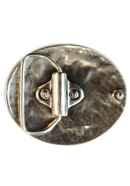 Rettungsring Gürtel Gürtelschnalle Wechselschnalle "Oval Mit Weißem Stein" günstig online kaufen