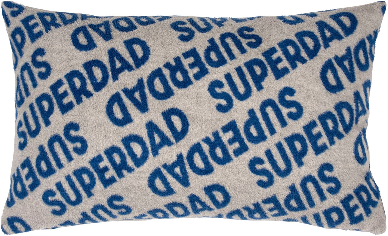 PAD Dekokissen "SUPER" Made in Europe, Kissenhülle ohne Füllung, 35x60 cm