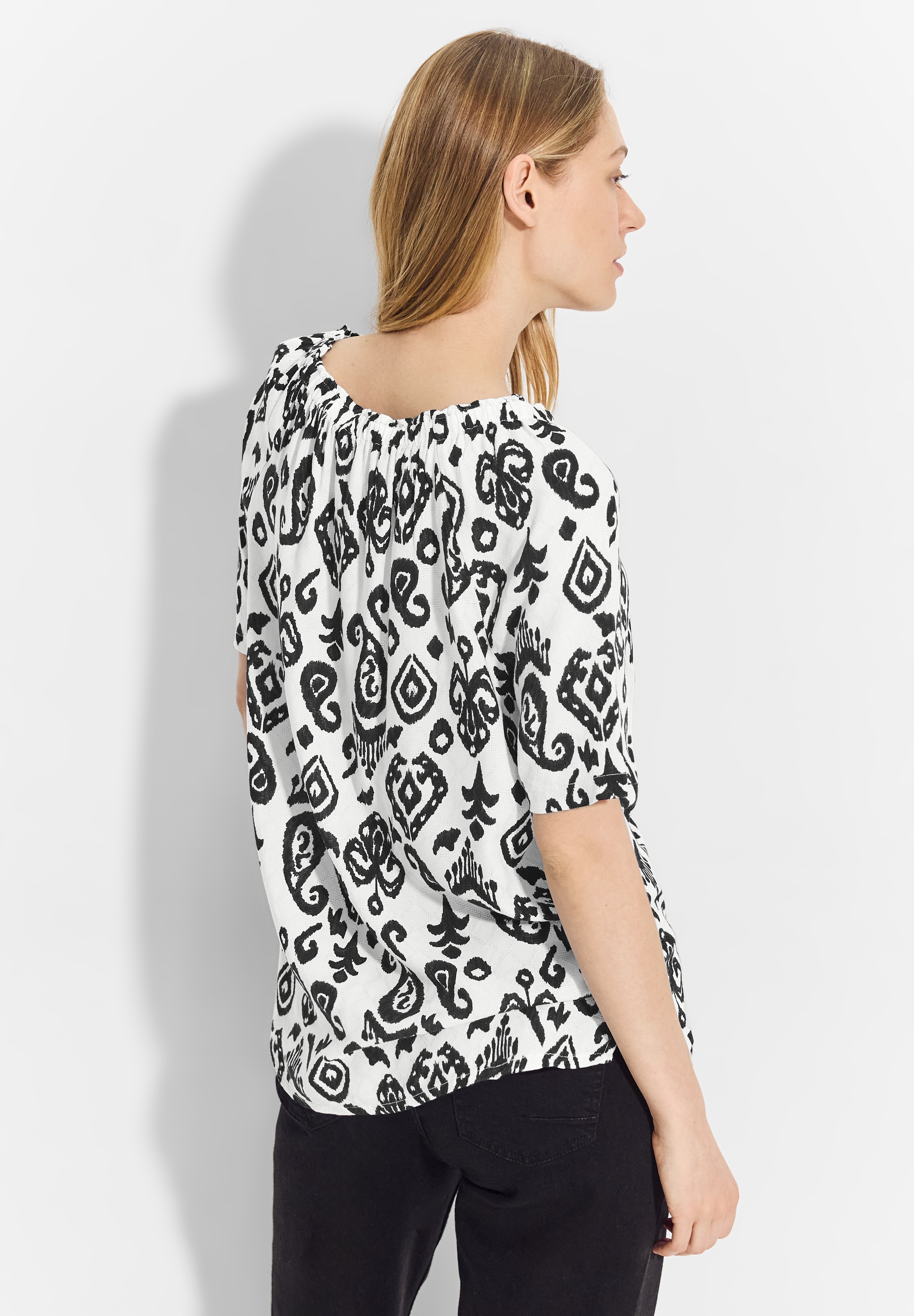 Cecil Carmenbluse, aus softer Viskose