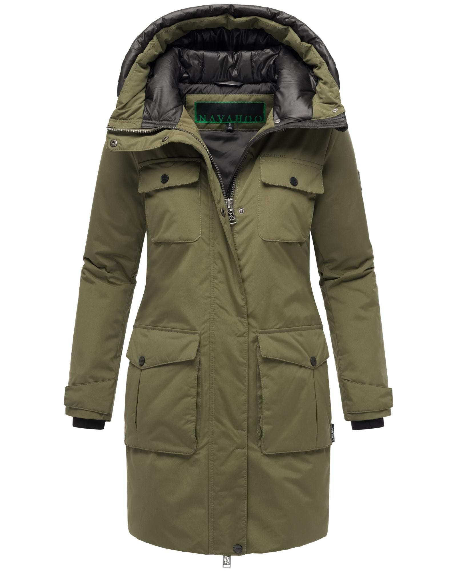 Navahoo Winterjacke "Eissturm 14", mit Kapuze, Jacke mit Kapuze