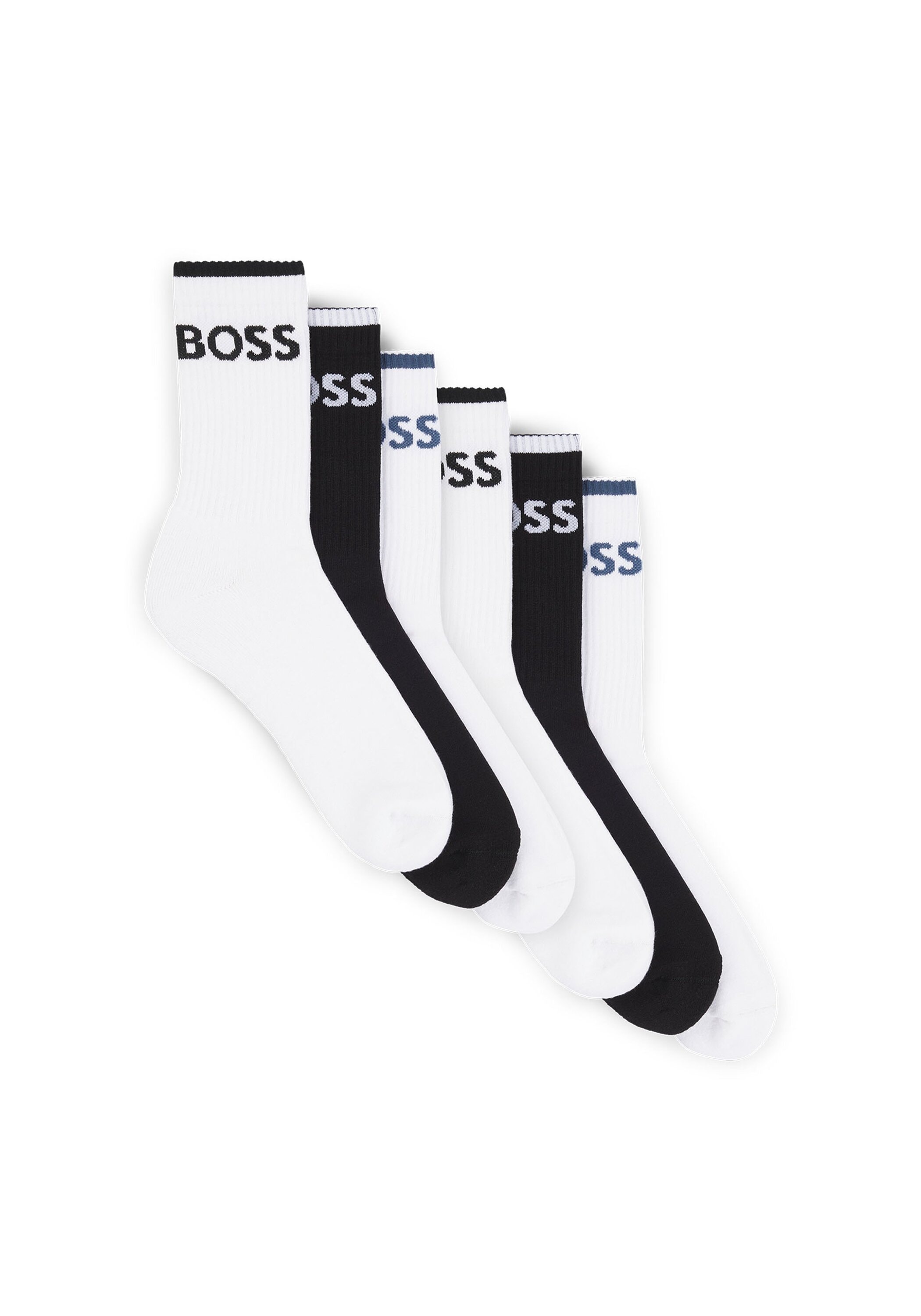 BOSS Socken "Socken 6P QS Stripe CC 6er Pack" günstig online kaufen