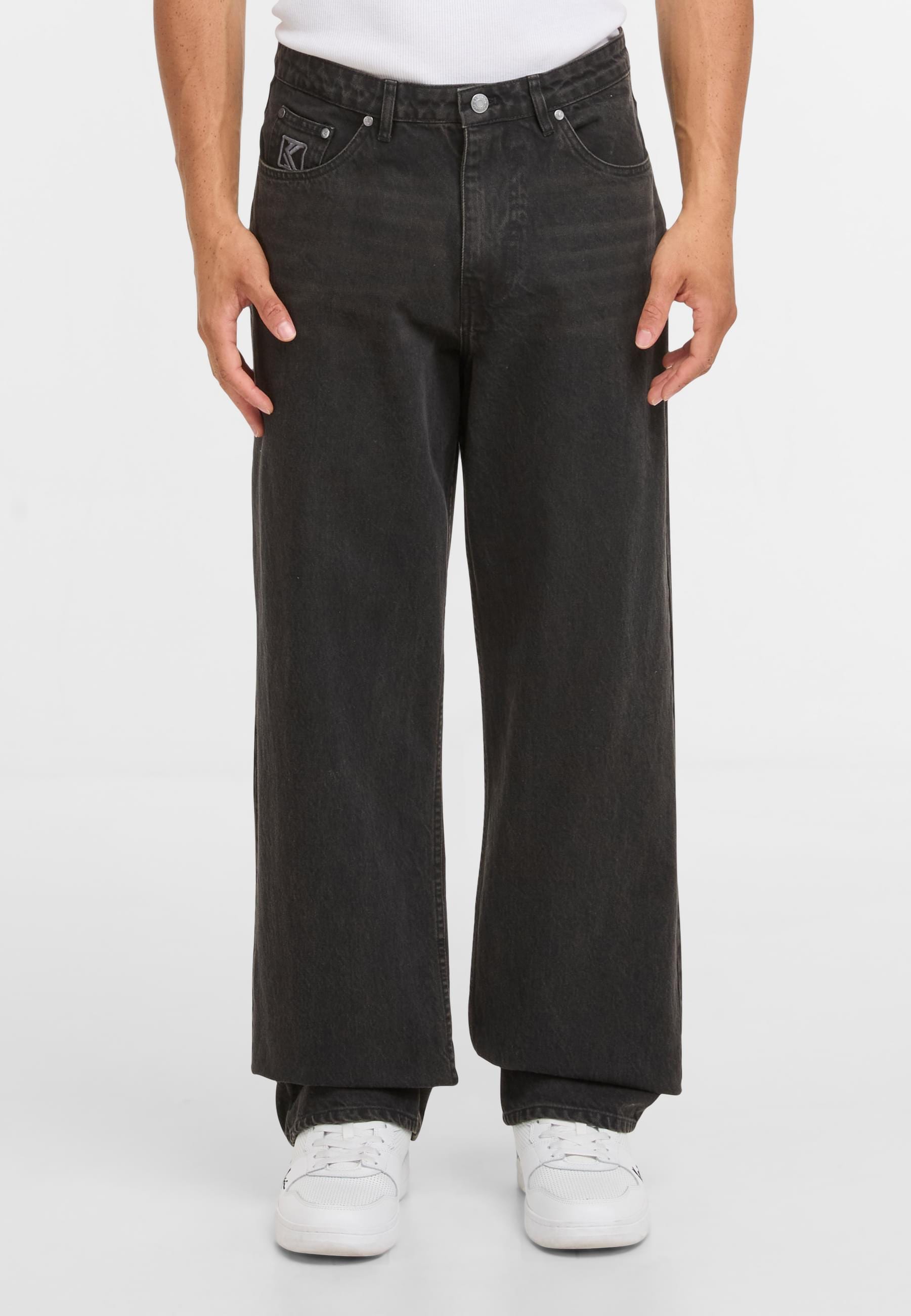 Karl Kani Bequeme Jeans »Karl Kani OG K Washed Straight Leg Jeans«